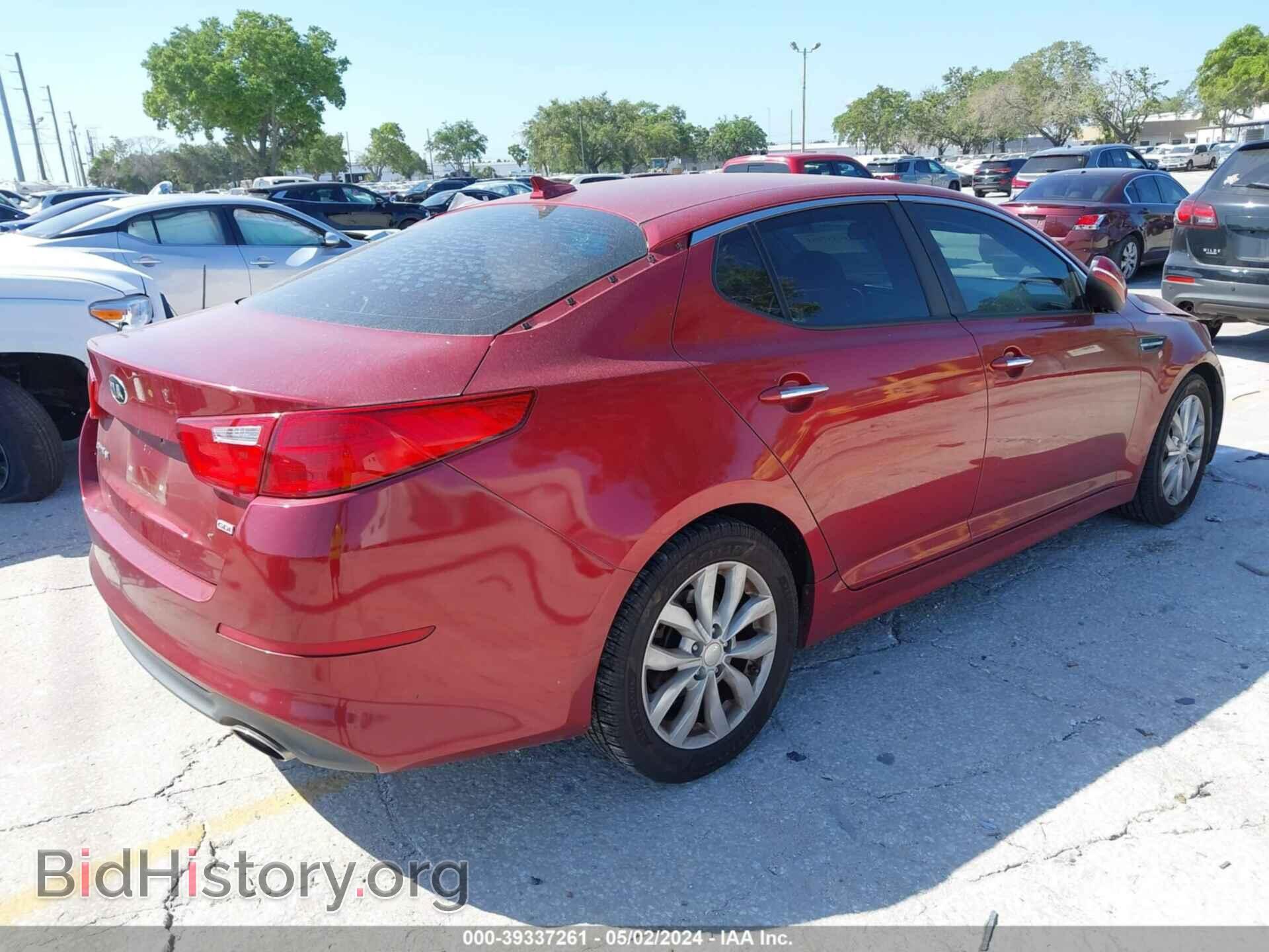 2015 KIA OPTIMA - VIN: 5XXGM4A70FG477606 - Фото 4