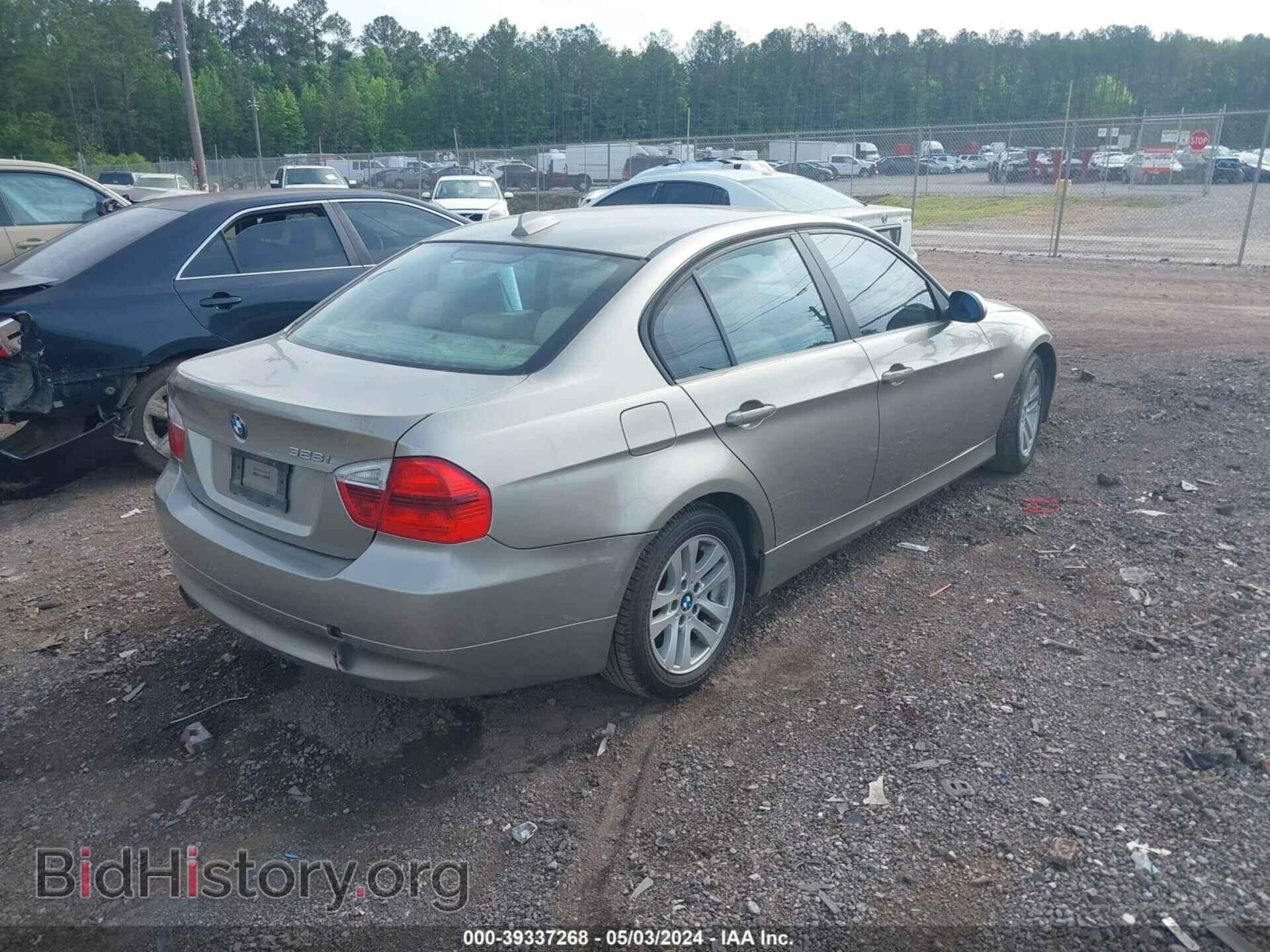 2007 BMW 328I - VIN: WBAVA33517KX77391 - Фото 4