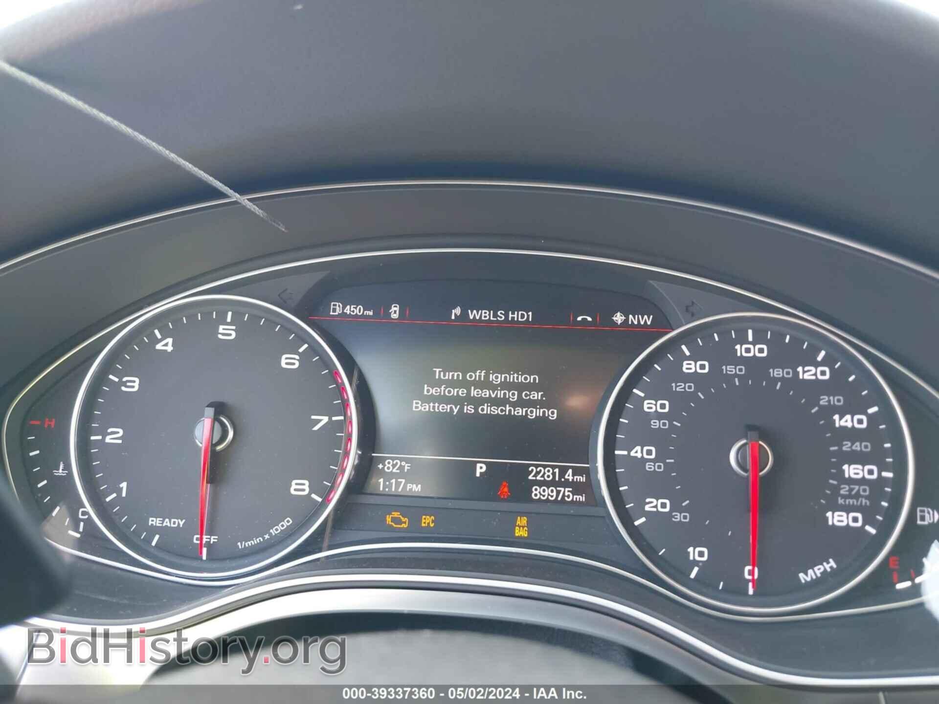 2016 AUDI A6 - VIN: WAUFGAFC5GN014709 - Фото 7