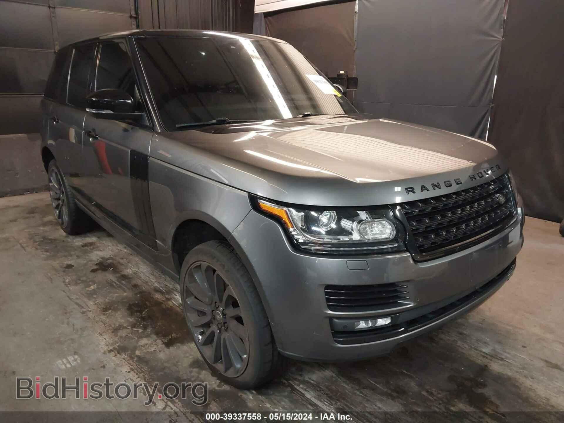 Photo SALGS2FE4HA324381 - LAND ROVER RANGE ROVER 2017