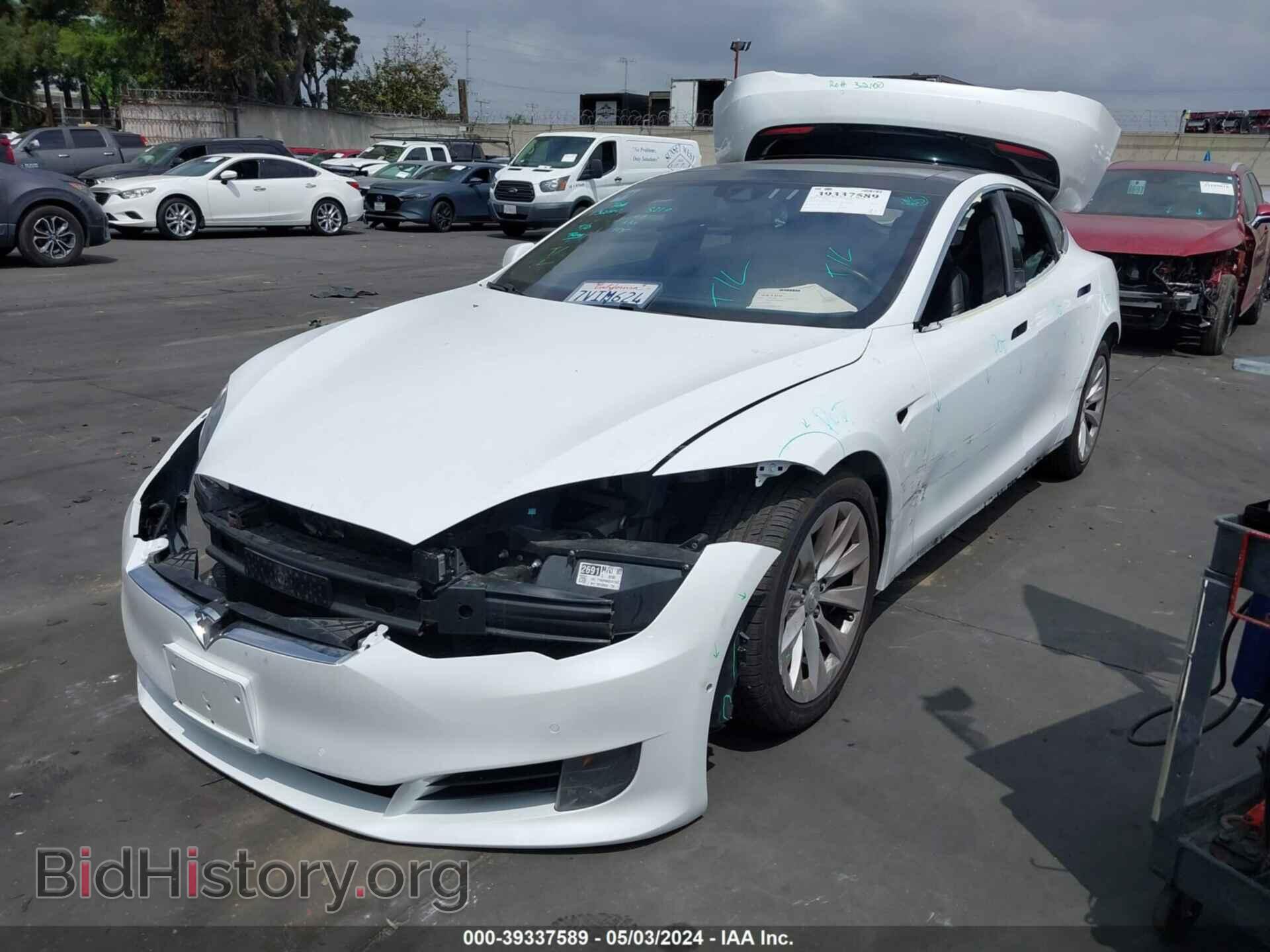 2016 TESLA MODEL S - VIN: 5YJSA1E18GF160457 - Фото 2