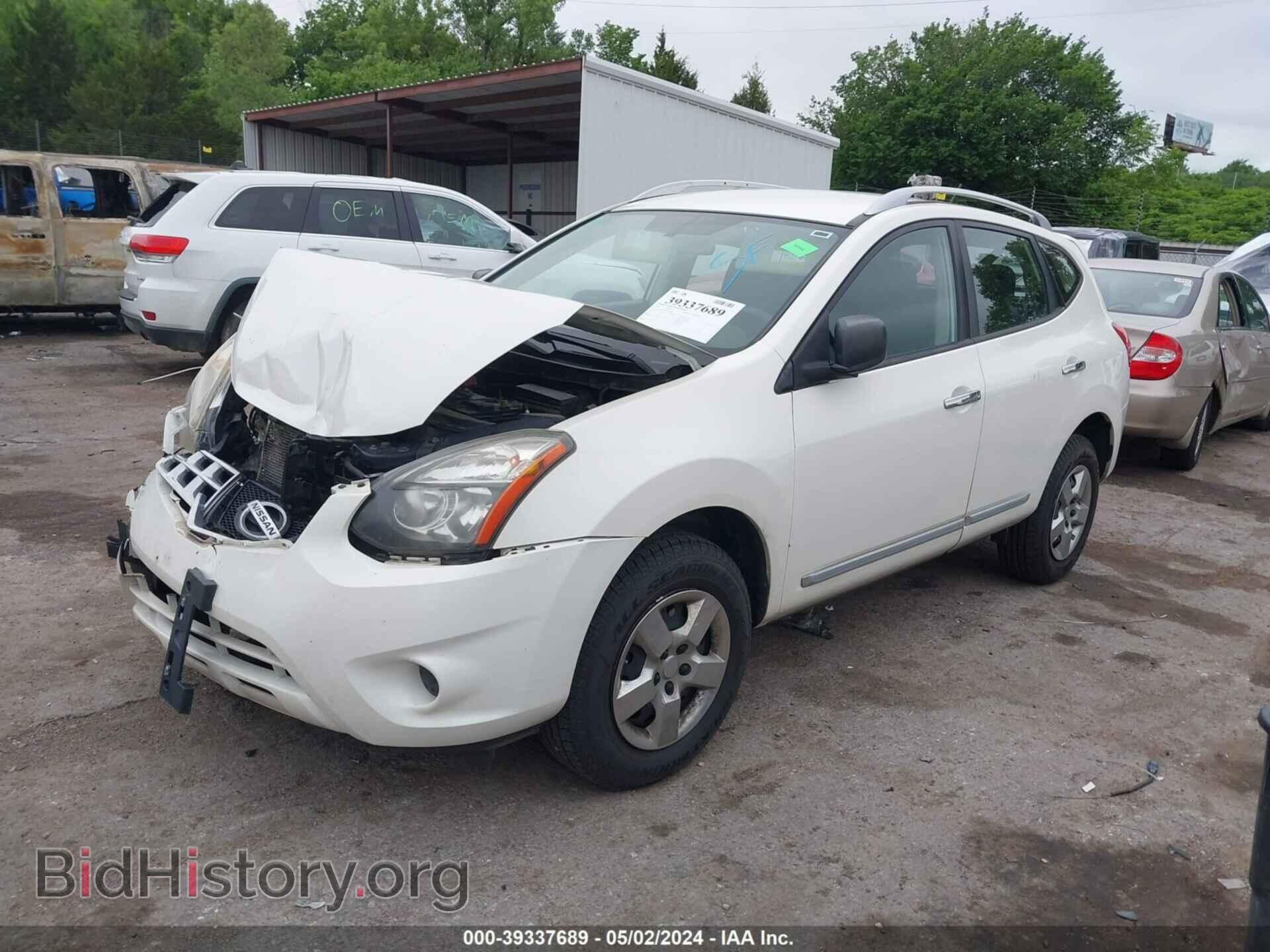 2014 NISSAN ROGUE SELECT - VIN: JN8AS5MT0EW618802 - Фото 2