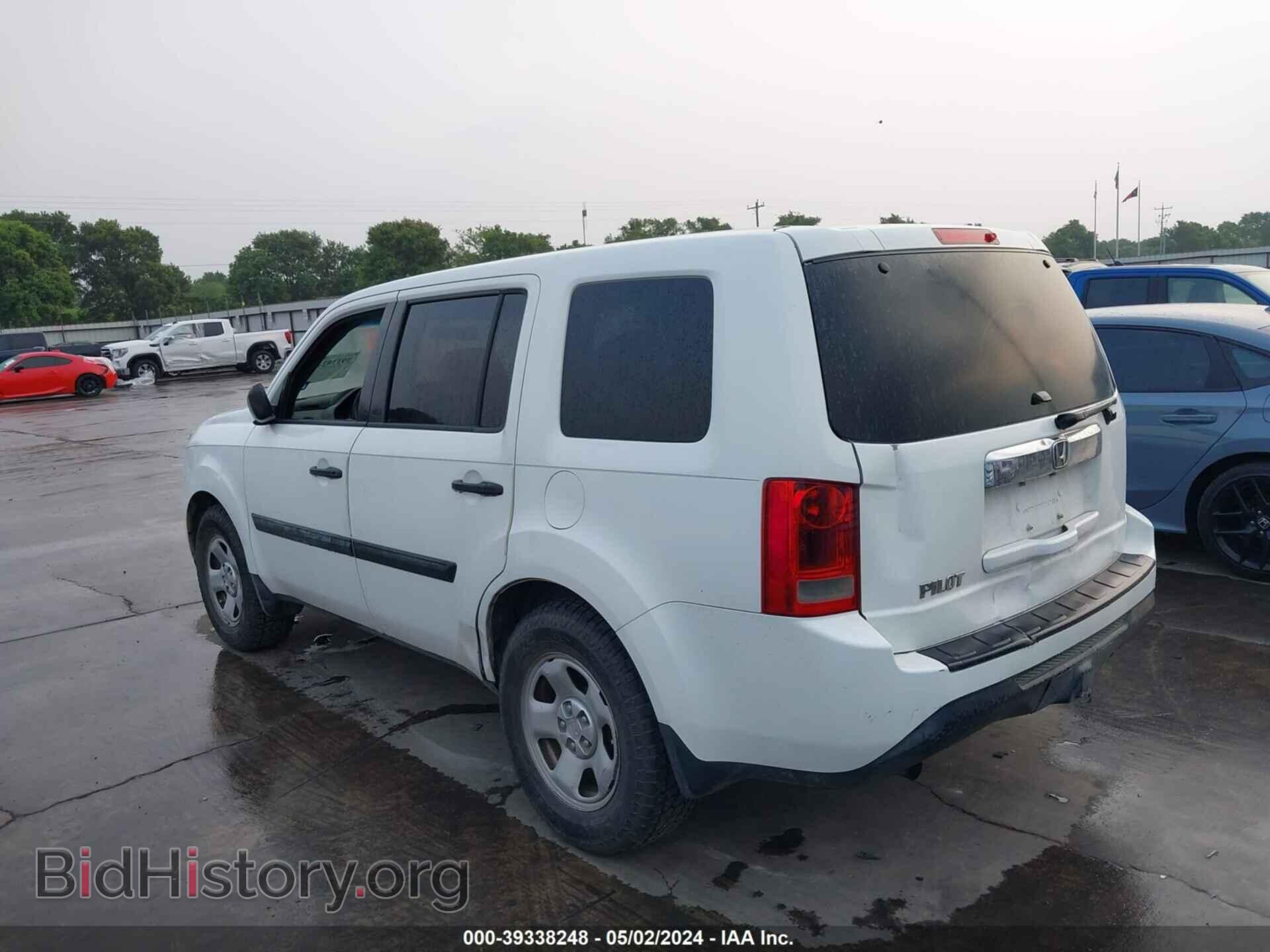 2012 HONDA PILOT - VIN: 5FNYF3H21CB005268 - Фото 3