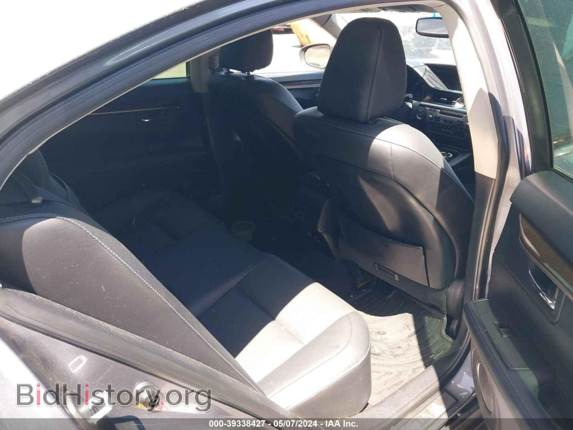 2015 LEXUS ES 350 - VIN: JTHBK1GG7F2170900 - Фото 8