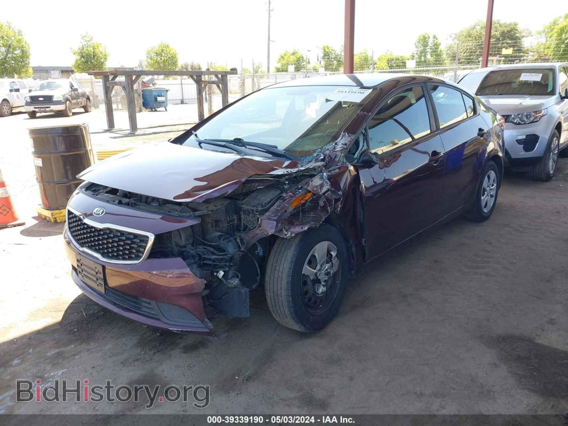 2017 KIA FORTE - VIN: 3KPFK4A78HE051210 - Фото 2