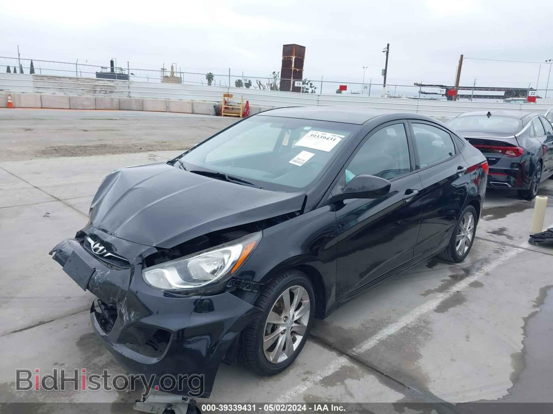 2012 HYUNDAI ACCENT - VIN: KMHCU4AE3CU040343 - Фото 2