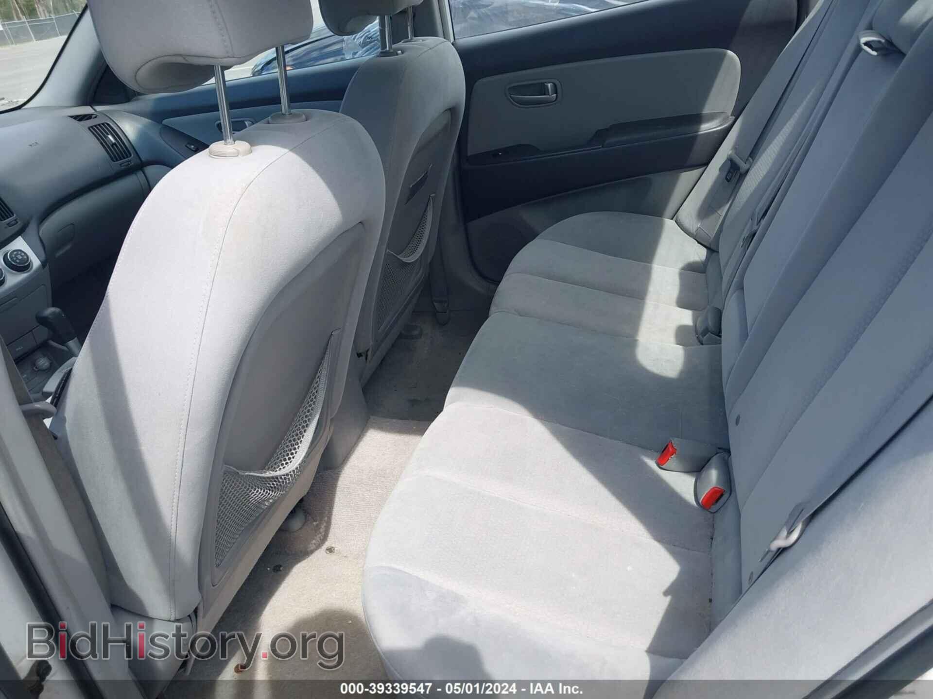 2007 HYUNDAI ELANTRA - VIN: KMHDU46D27U123773 - Фото 8