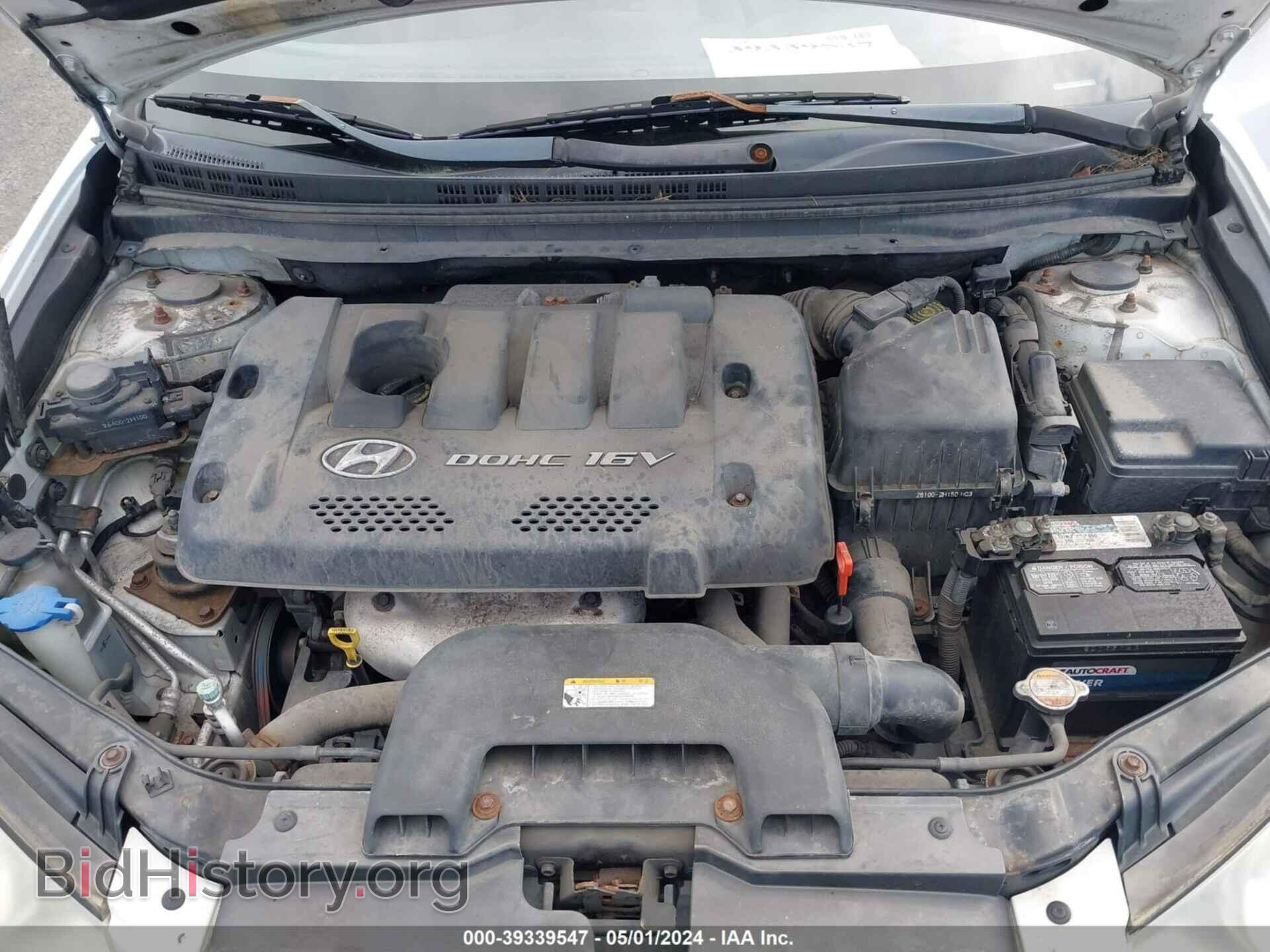 2007 HYUNDAI ELANTRA - VIN: KMHDU46D27U123773 - Фото 10