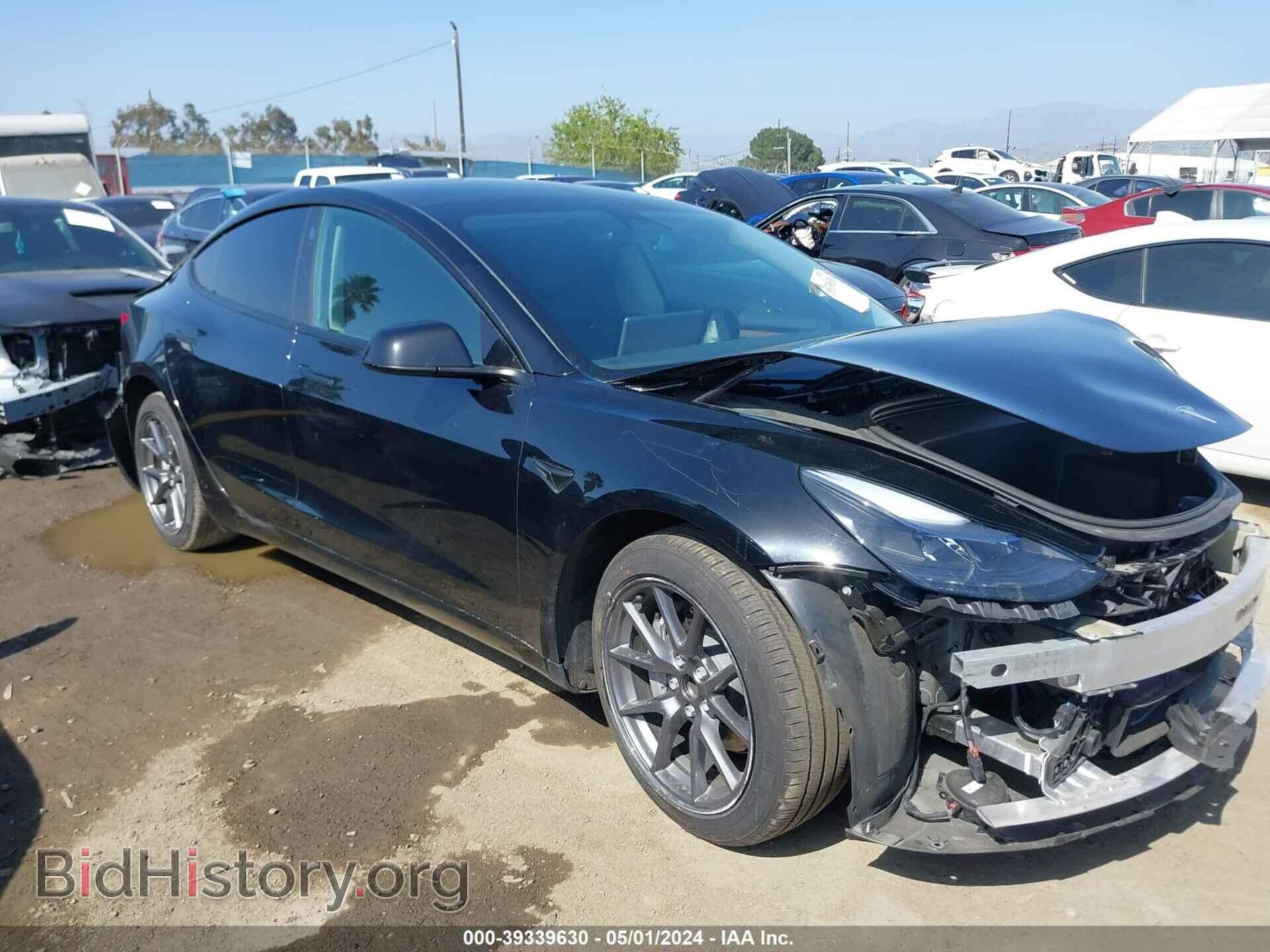 Photo 5YJ3E1EA9PF555207 - TESLA MODEL 3 2023
