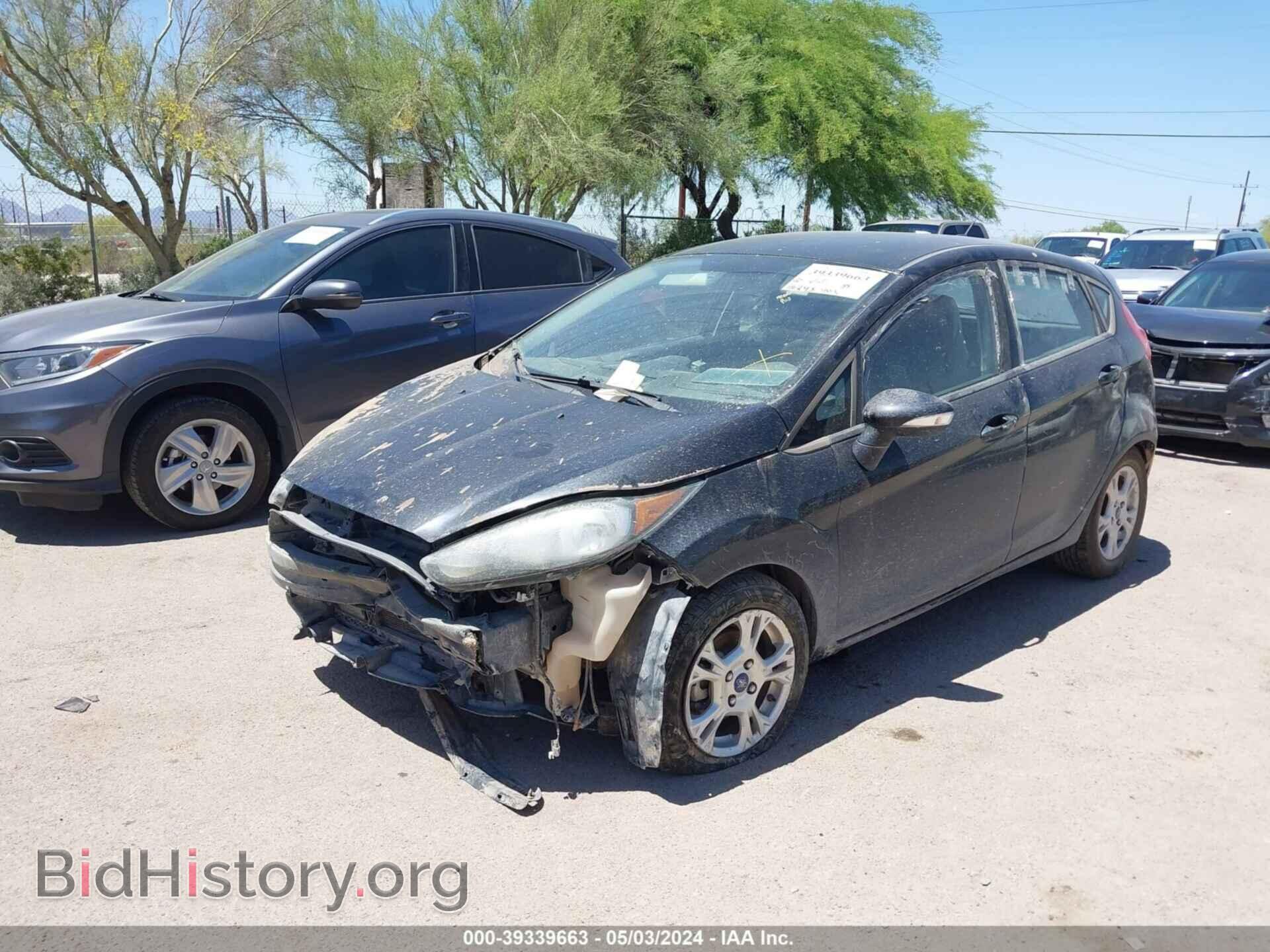 2014 FORD FIESTA - VIN: 3FADP4EJ0EM111664 - Фото 2