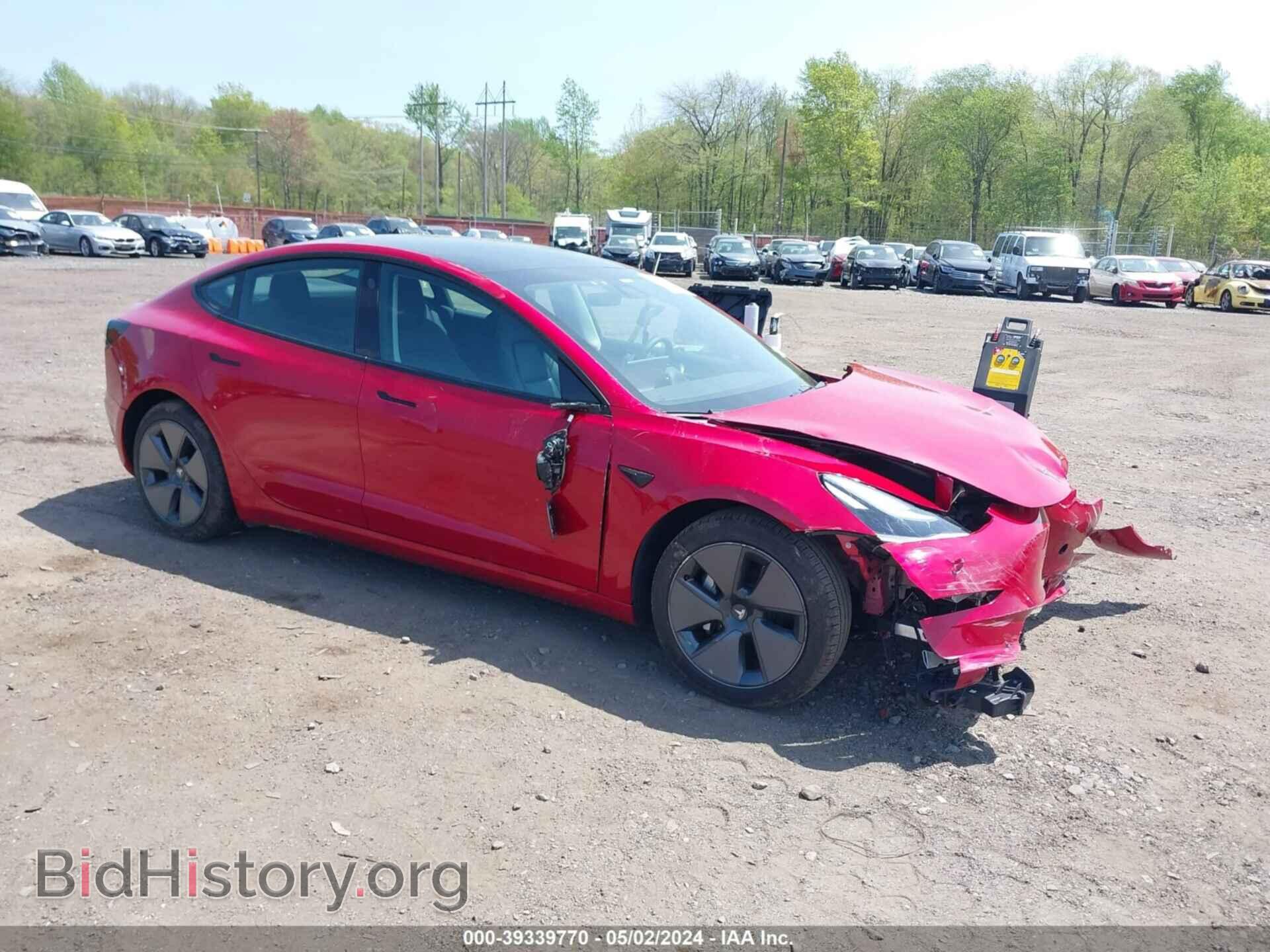 Photo 5YJ3E1EB7MF055924 - TESLA MODEL 3 2021