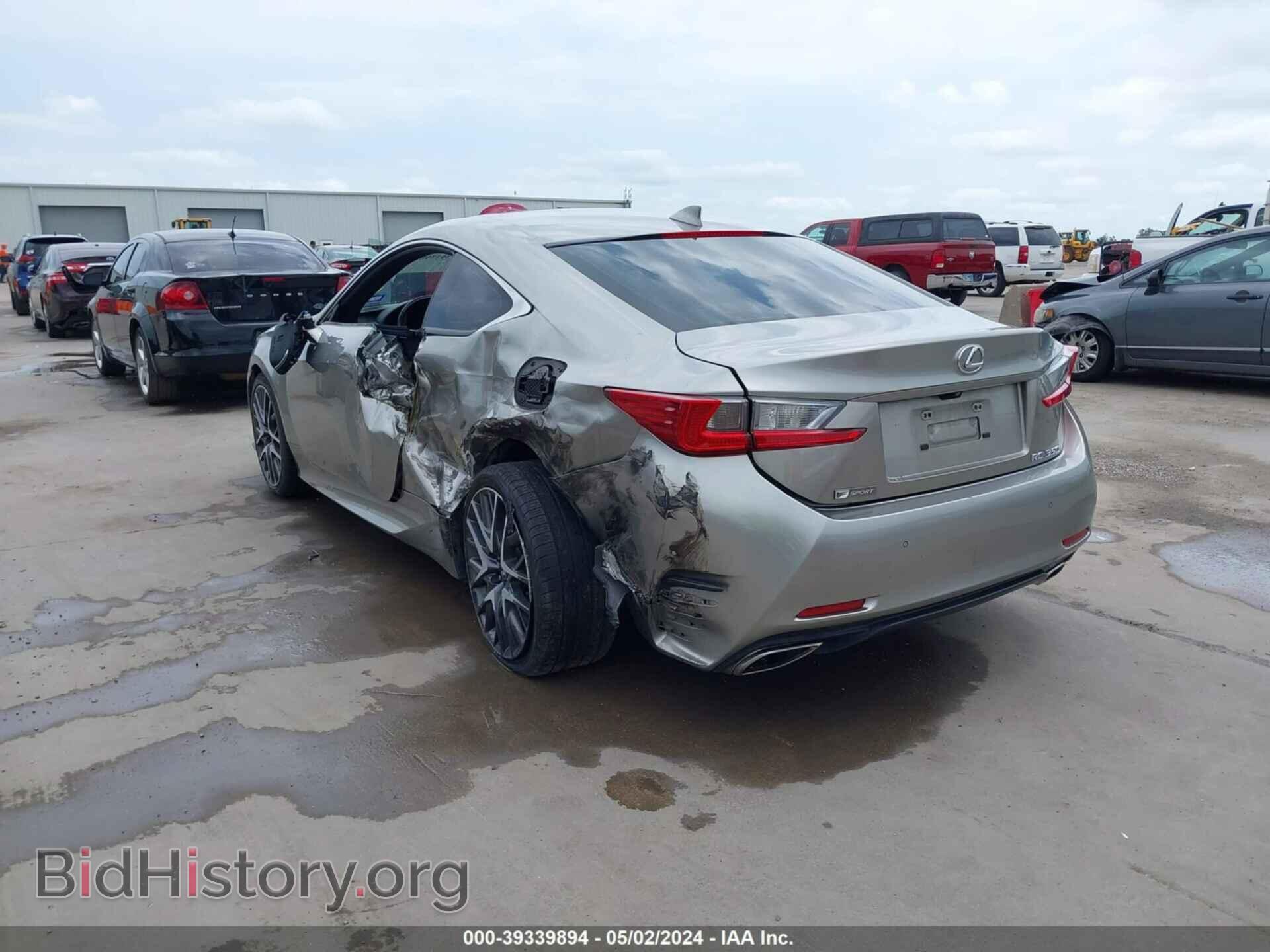 2016 LEXUS RC 350 - VIN: JTHHE5BC3G5011840 - Фото 3