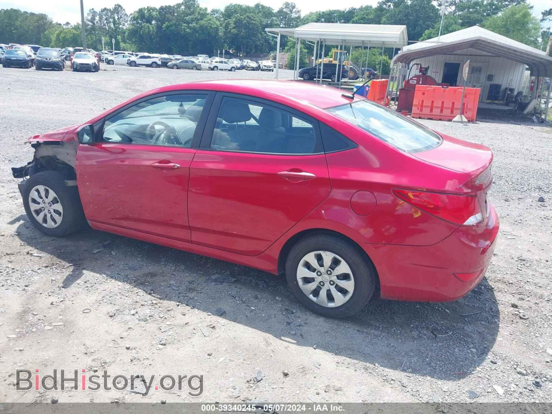 2016 HYUNDAI ACCENT - VIN: KMHCT4AE7GU987099 - Фото 3