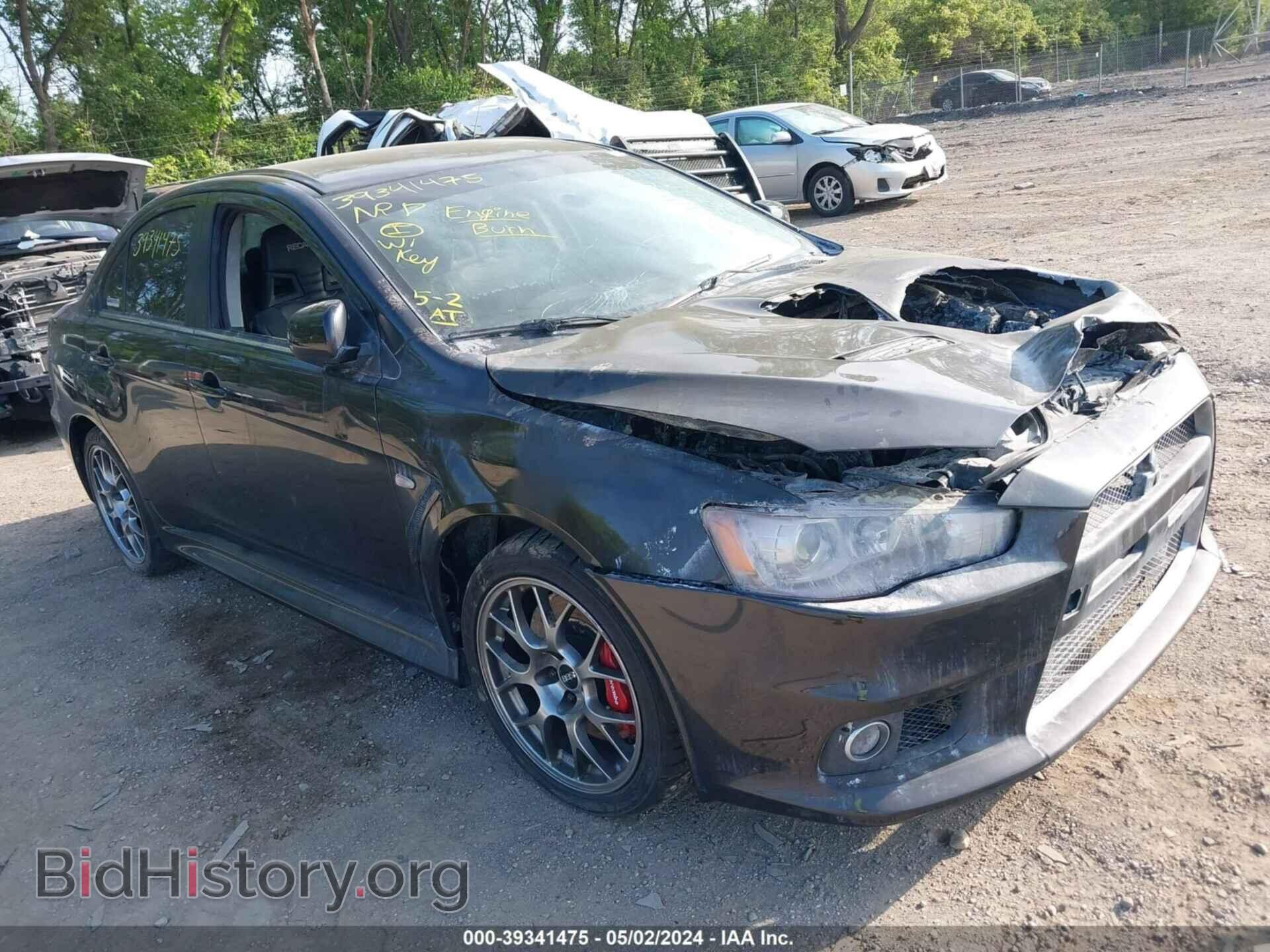 Photo JA32W5FV1EU024572 - MITSUBISHI LANCER EVOLUTION 2014