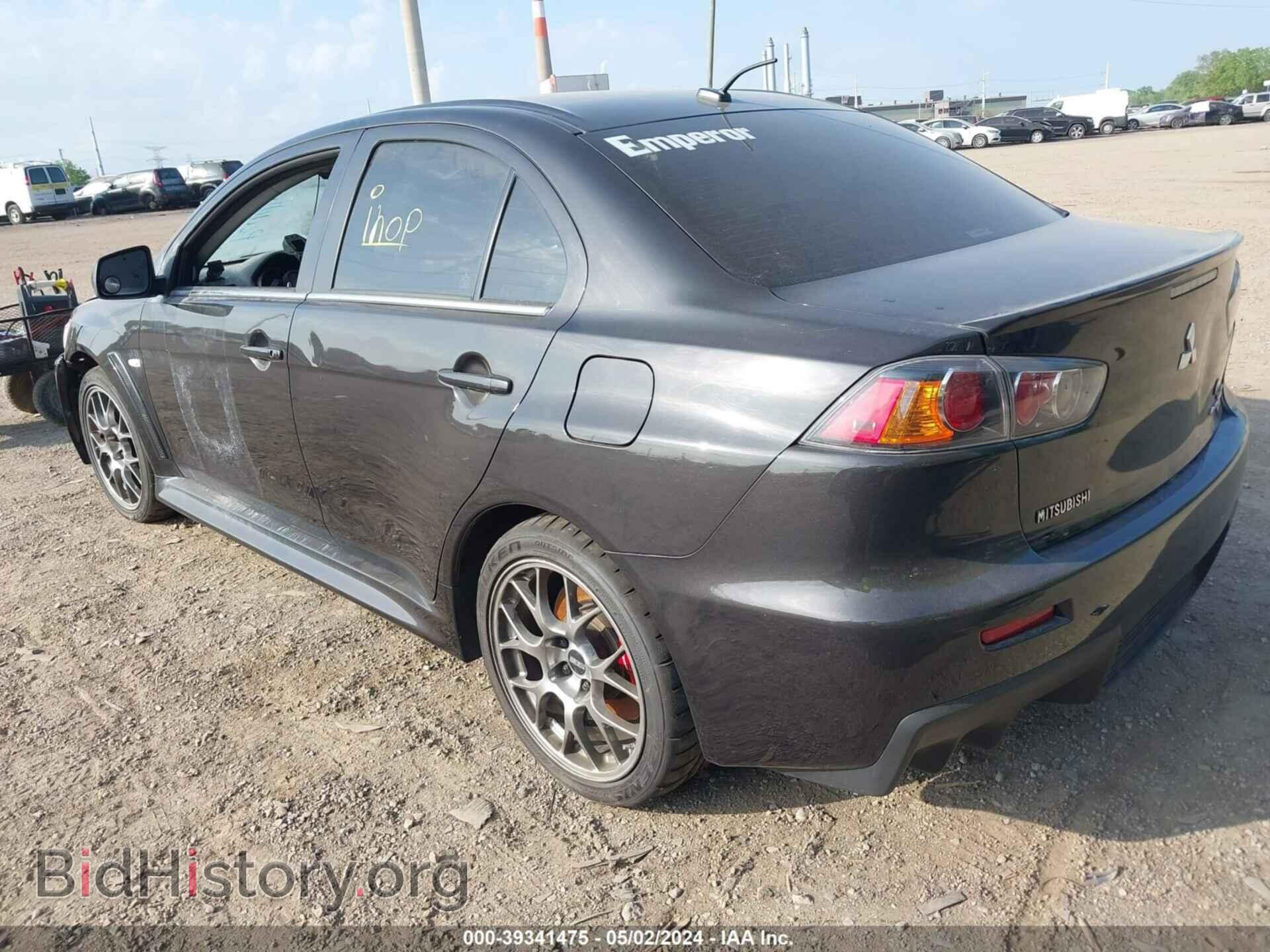 2014 MITSUBISHI LANCER EVOLUTION - VIN: JA32W5FV1EU024572 - Фото 3