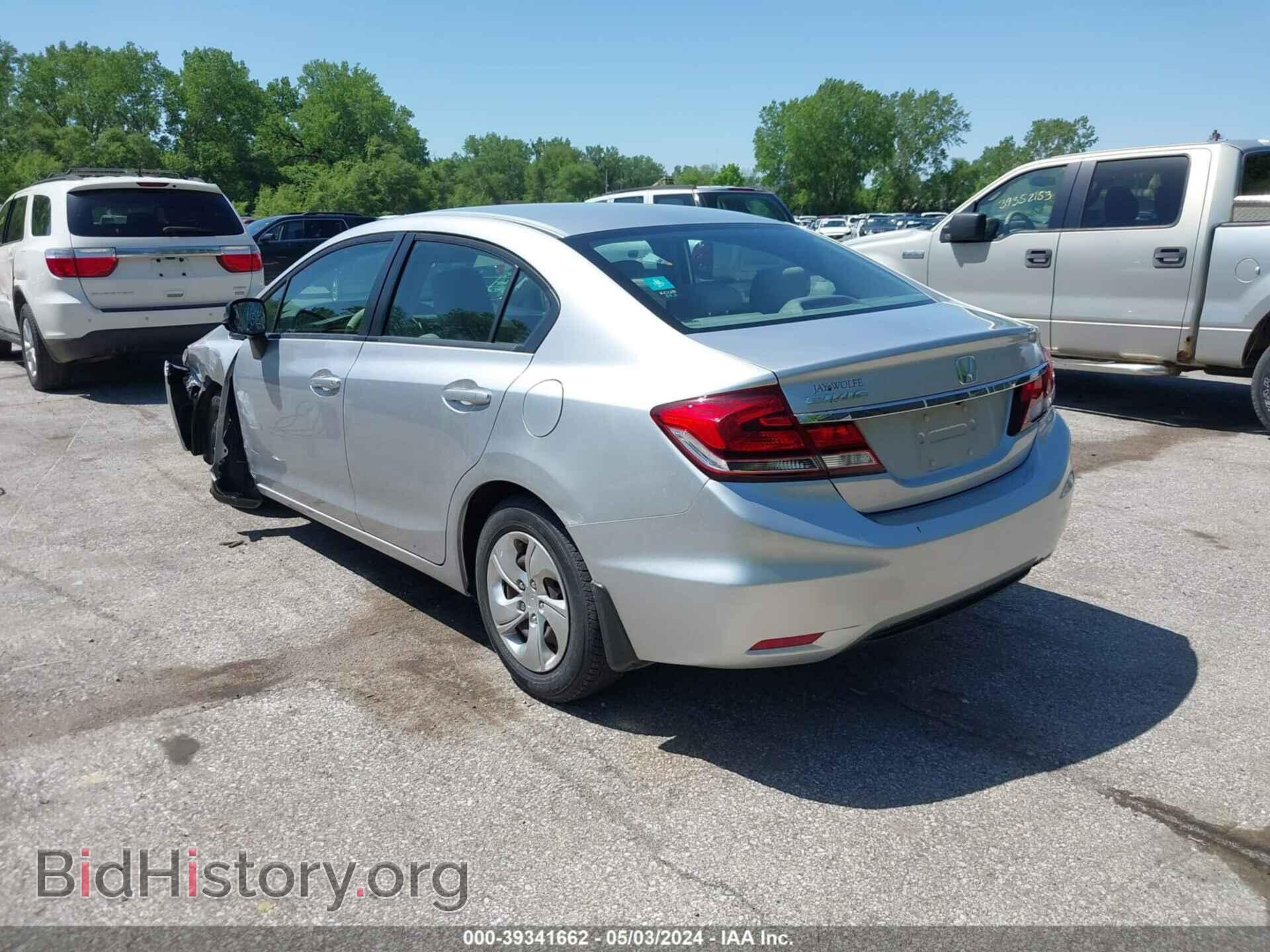 2013 HONDA CIVIC - VIN: 19XFB2F52DE047448 - Фото 3