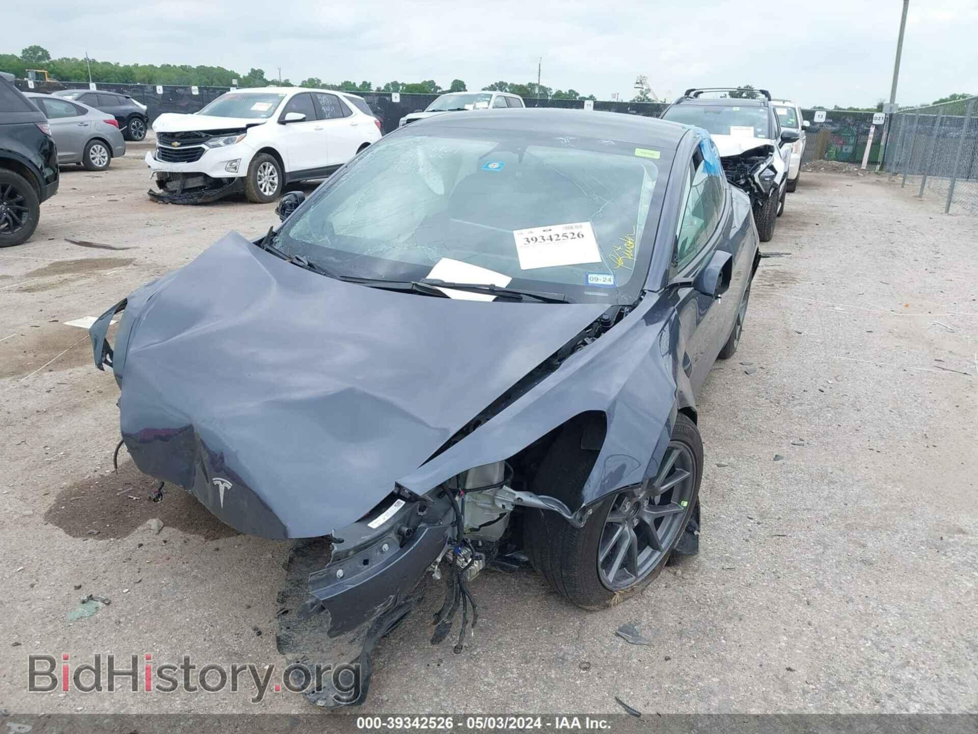 2022 TESLA MODEL 3 - VIN: 5YJ3E1EB2NF341892 - Фото 2