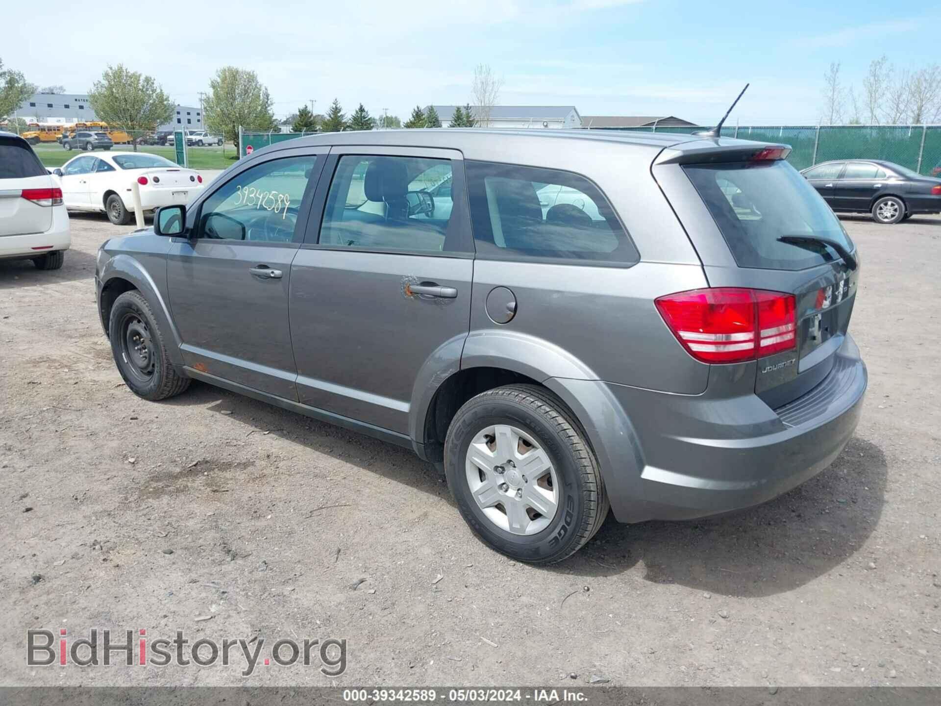 2012 DODGE JOURNEY - VIN: 3C4PDCAB6CT390842 - Фото 3