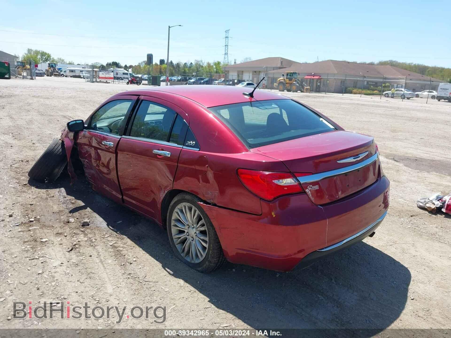 2012 CHRYSLER 200 - VIN: 1C3CCBCB1CN263185 - Фото 3