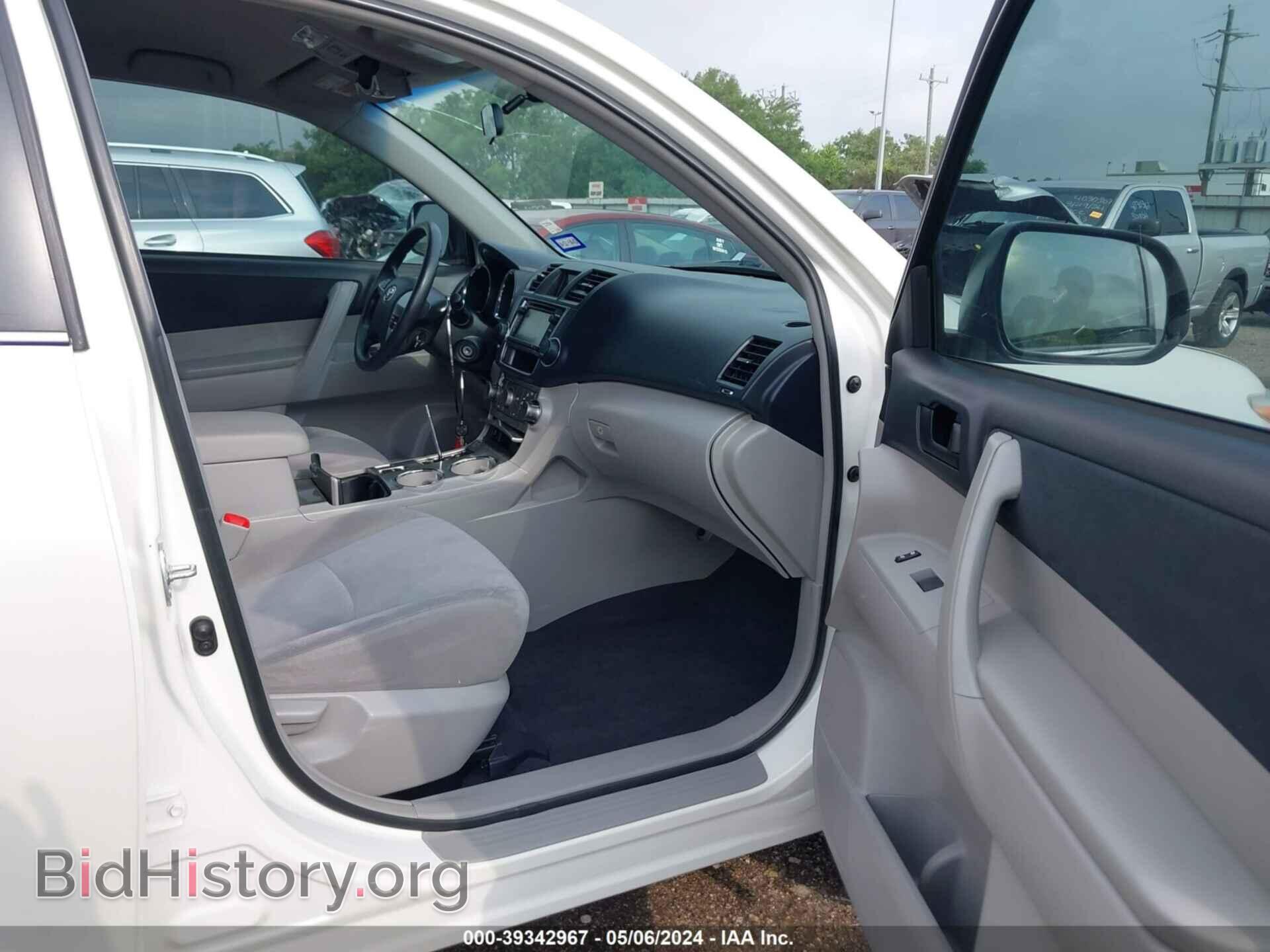 2013 TOYOTA HIGHLANDER - VIN: 5TDZK3EH8DS122318 - Фото 5