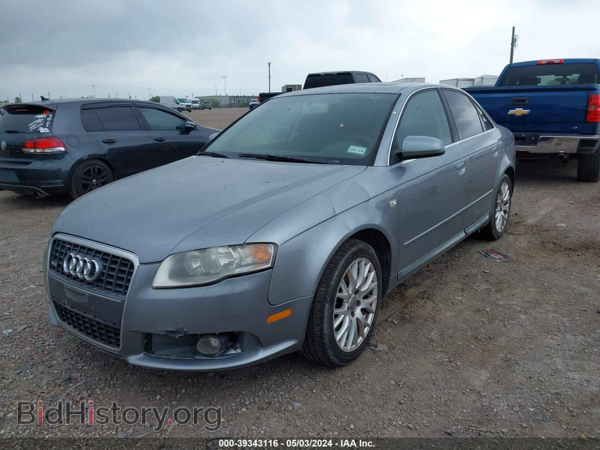 2008 AUDI A4 - VIN: WAUDF78E18A163820 - Фото 2