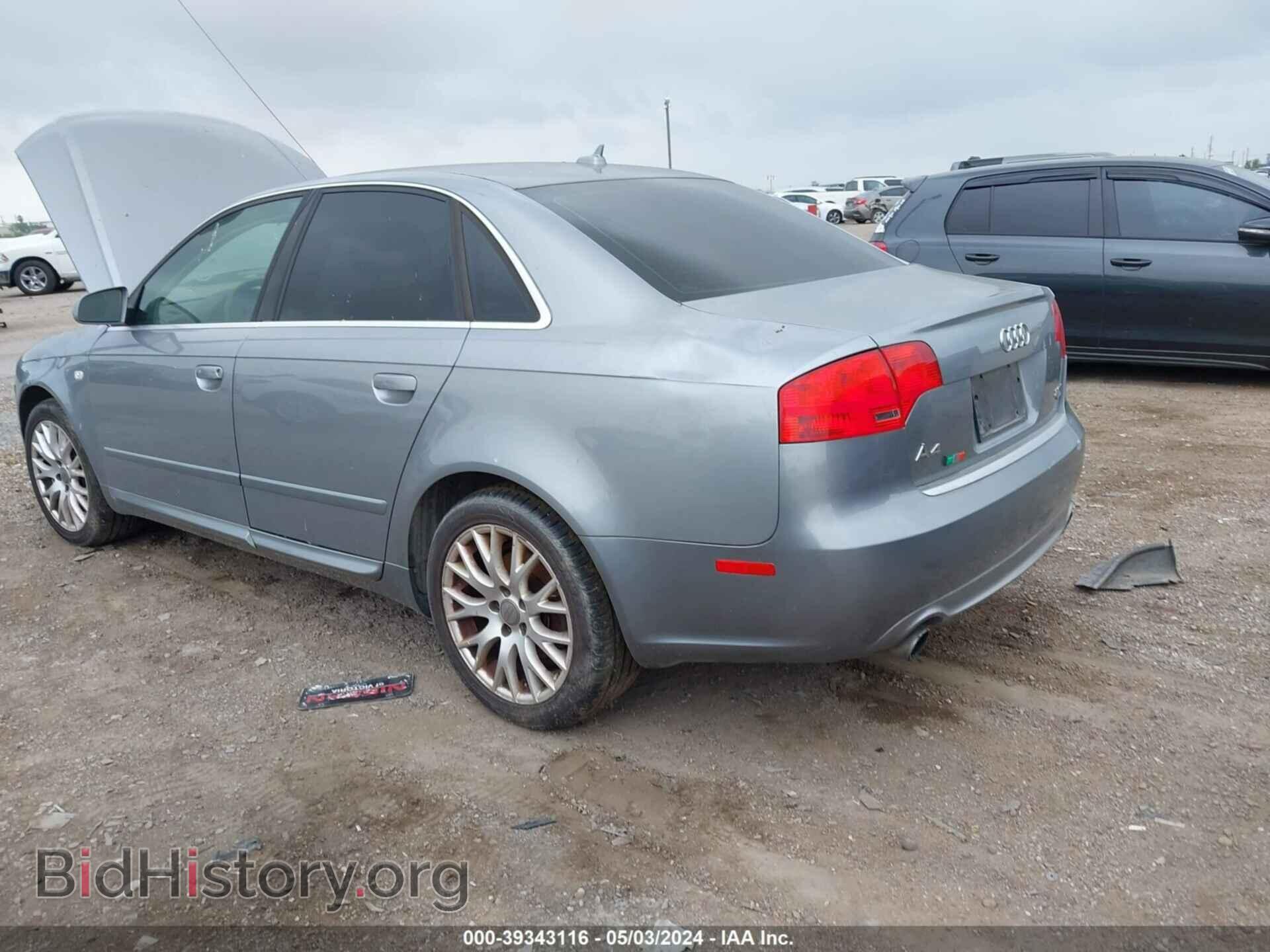 2008 AUDI A4 - VIN: WAUDF78E18A163820 - Фото 3