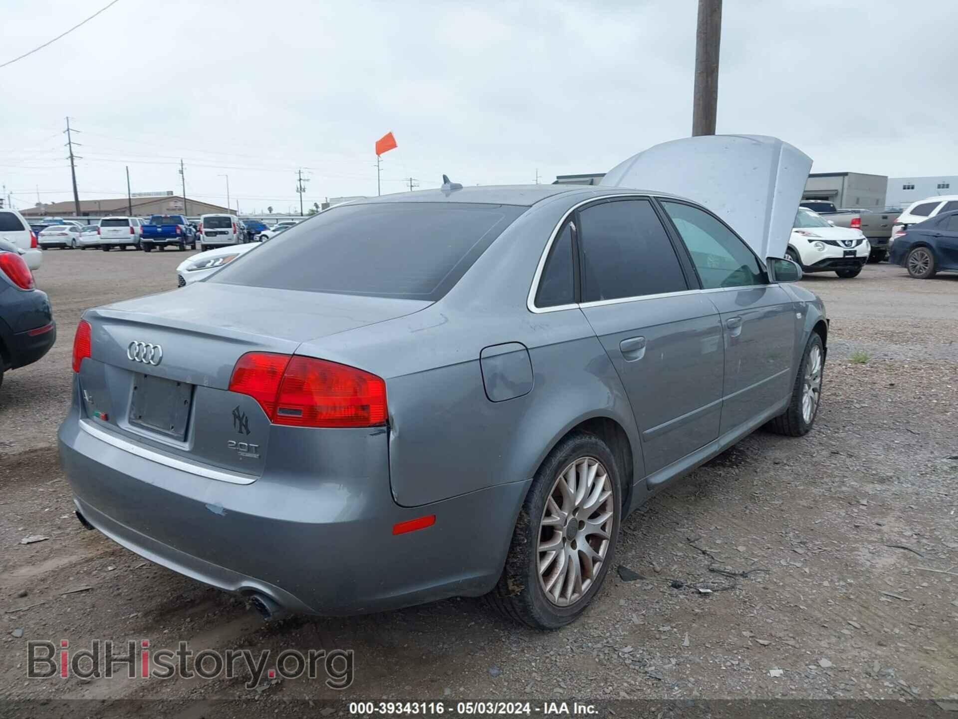 2008 AUDI A4 - VIN: WAUDF78E18A163820 - Фото 4