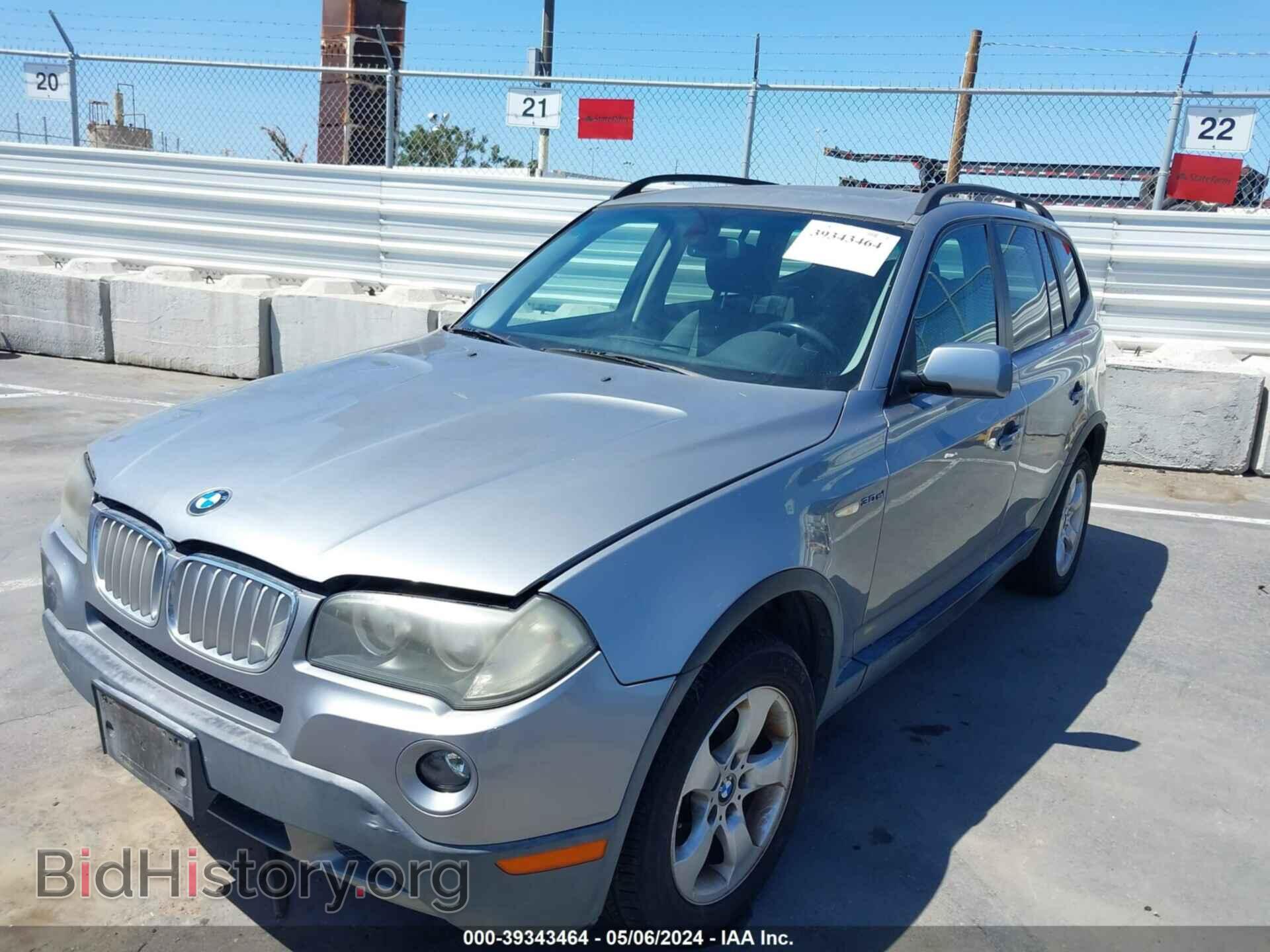 2007 BMW X3 - VIN: WBXPC93437WF16407 - Фото 2