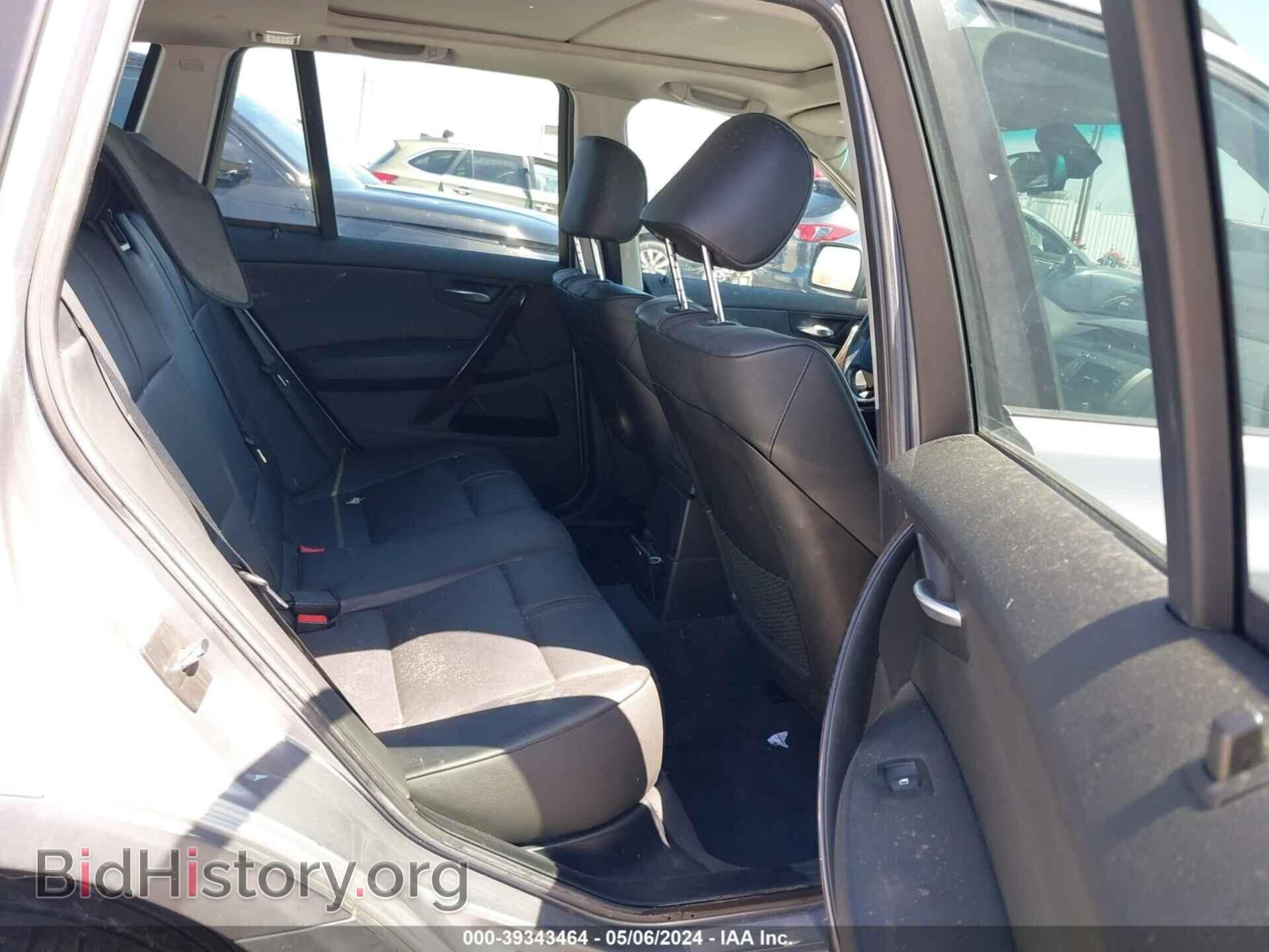 2007 BMW X3 - VIN: WBXPC93437WF16407 - Фото 8