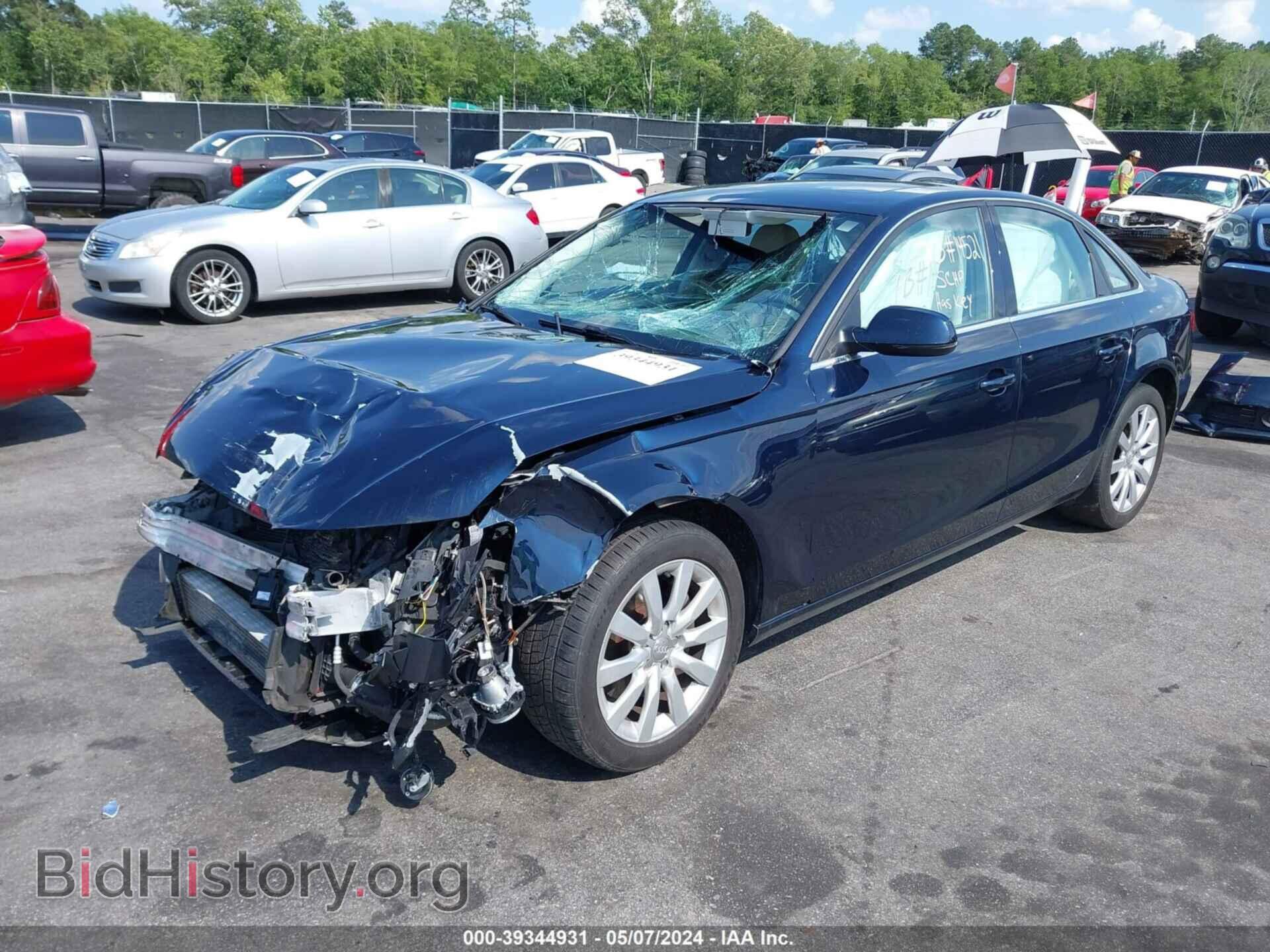 2011 AUDI A4 - VIN: WAUEFAFL3BN048512 - Фото 2