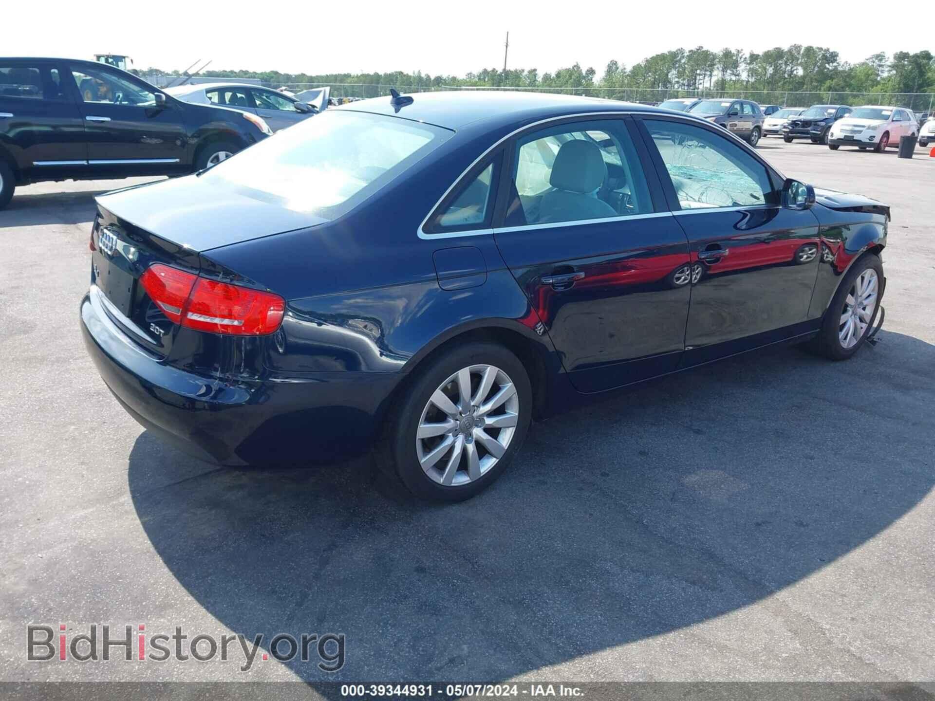 2011 AUDI A4 - VIN: WAUEFAFL3BN048512 - Фото 4