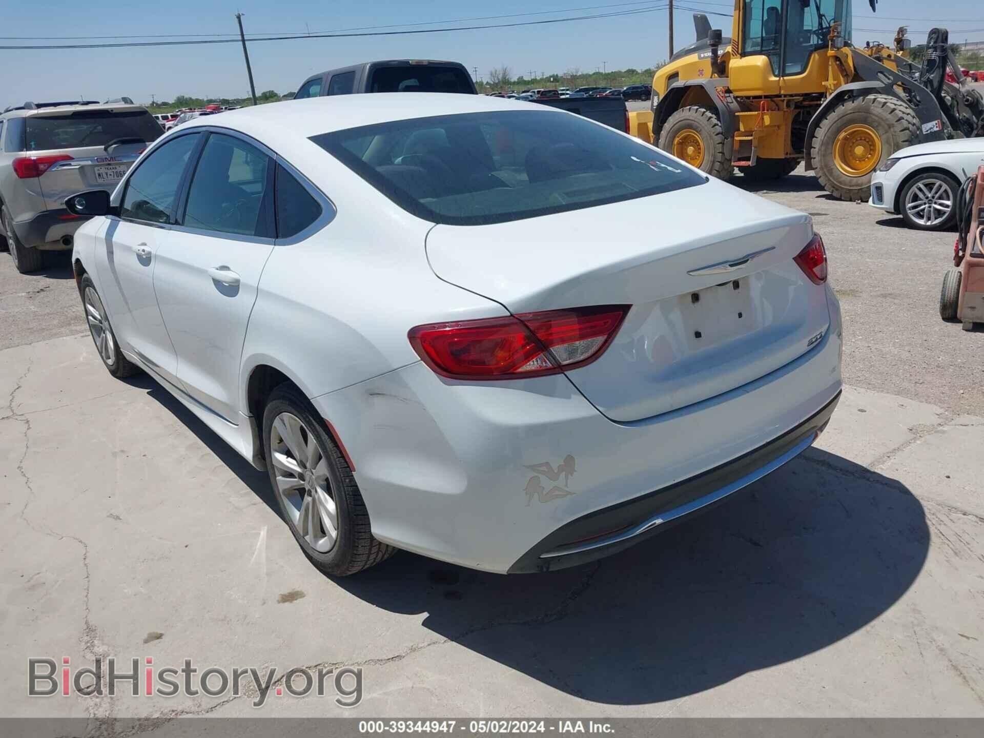 2015 CHRYSLER 200 - VIN: 1C3CCCAB4FN716650 - Фото 3