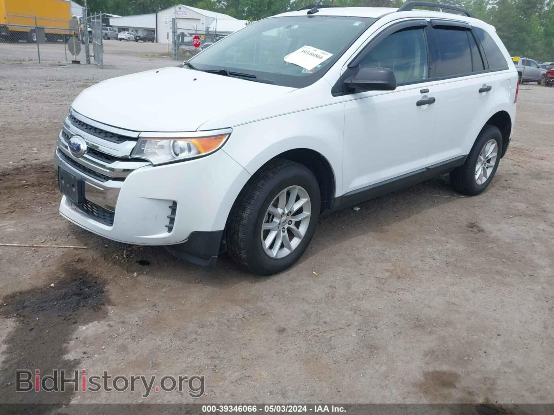 2014 FORD EDGE - VIN: 2FMDK3GC7EBB61279 - Фото 2