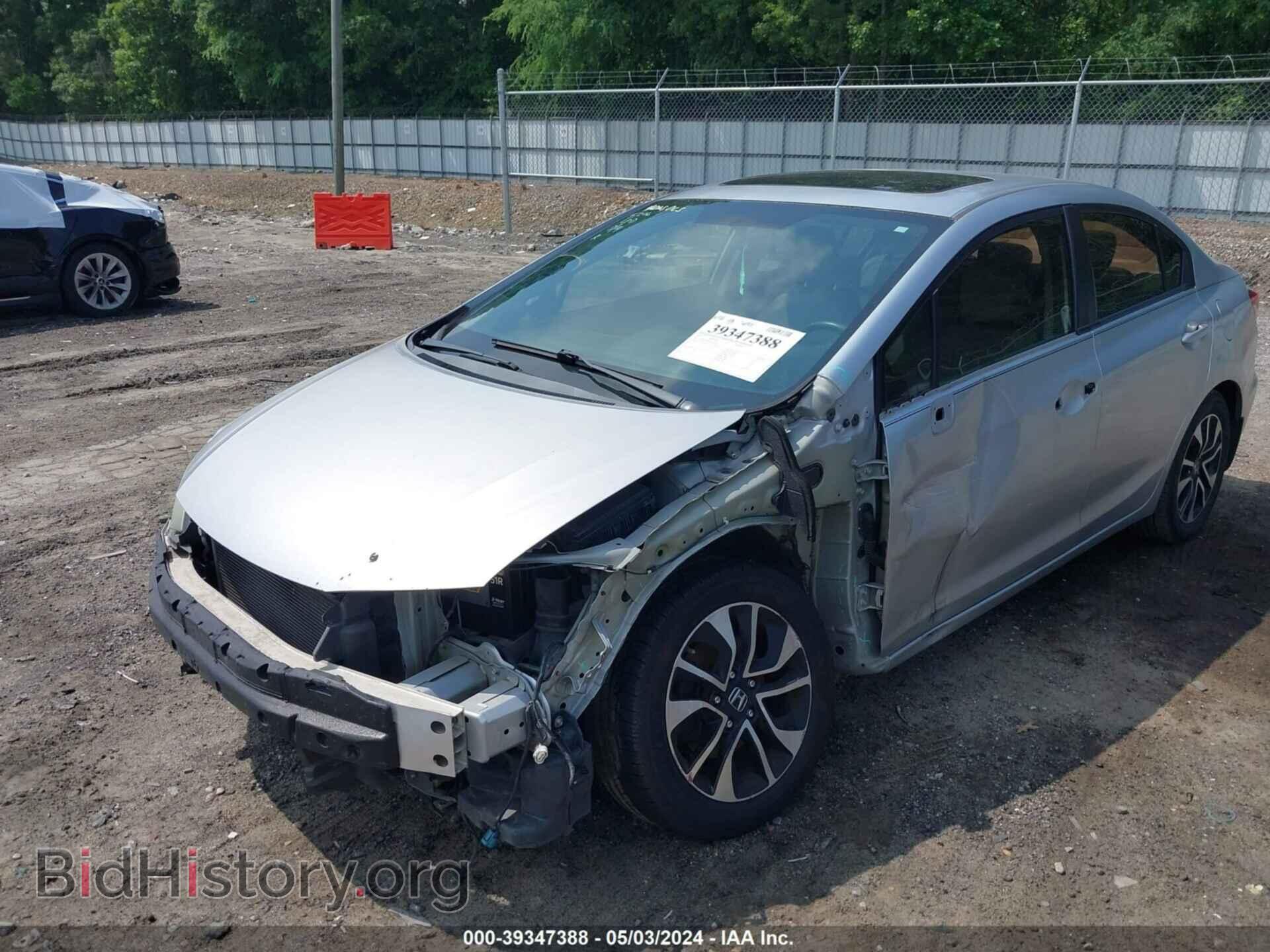 2013 HONDA CIVIC - VIN: 2HGFB2F98DH555206 - Фото 6