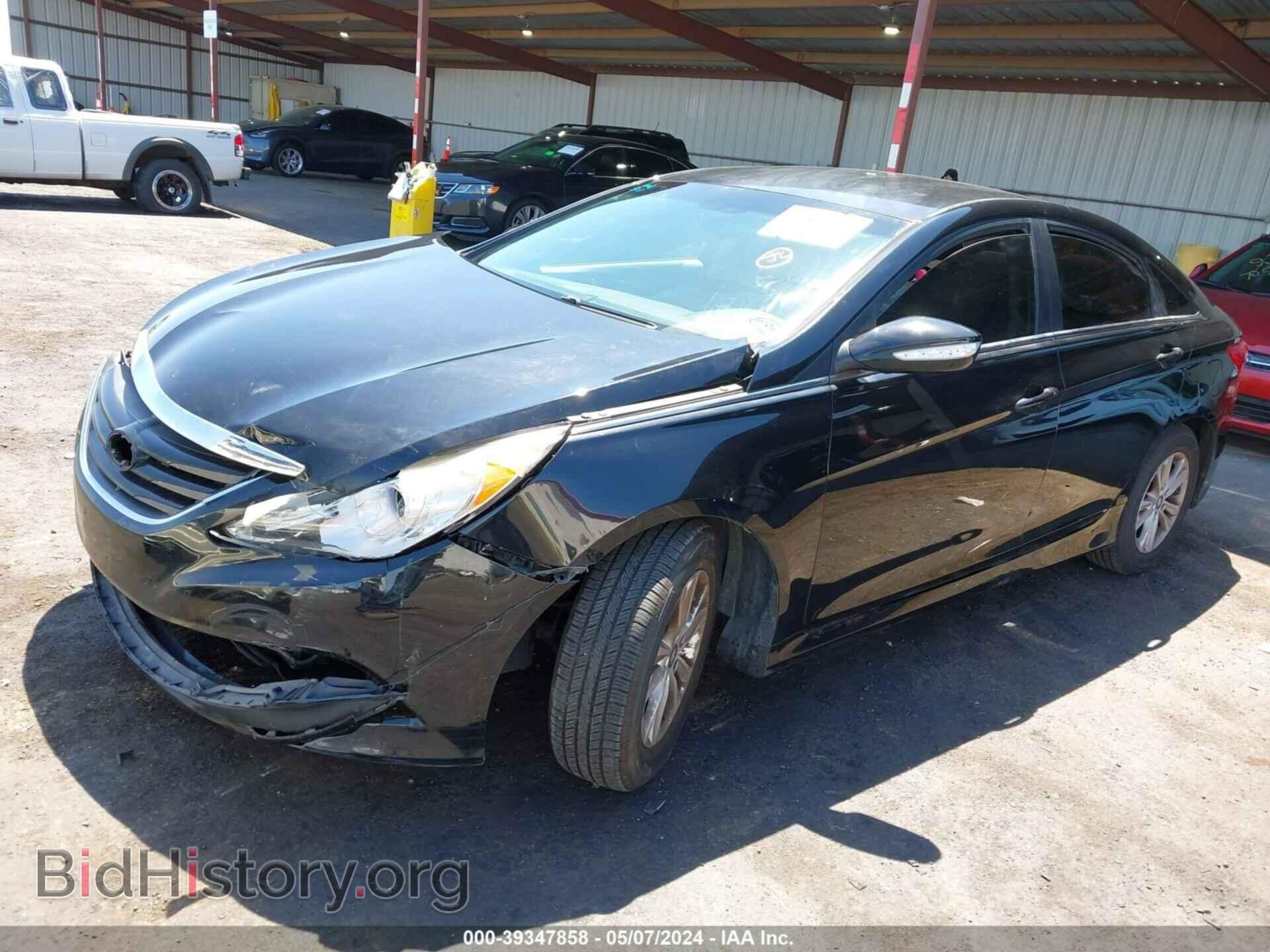 2014 HYUNDAI SONATA - VIN: 5NPEB4AC9EH902401 - Фото 2