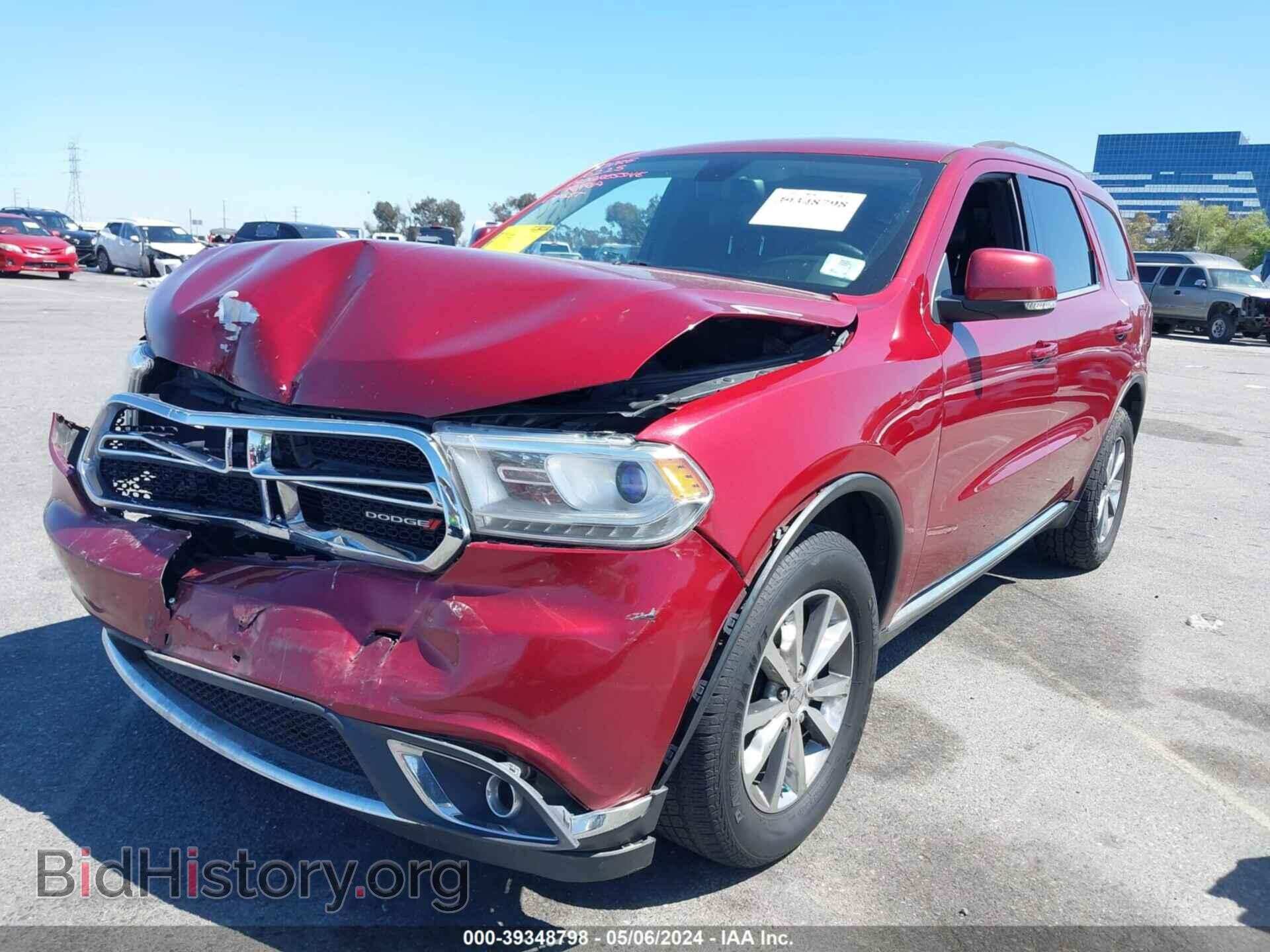 2015 DODGE DURANGO - VIN: 1C4RDJDG7FC709539 - Photo 2