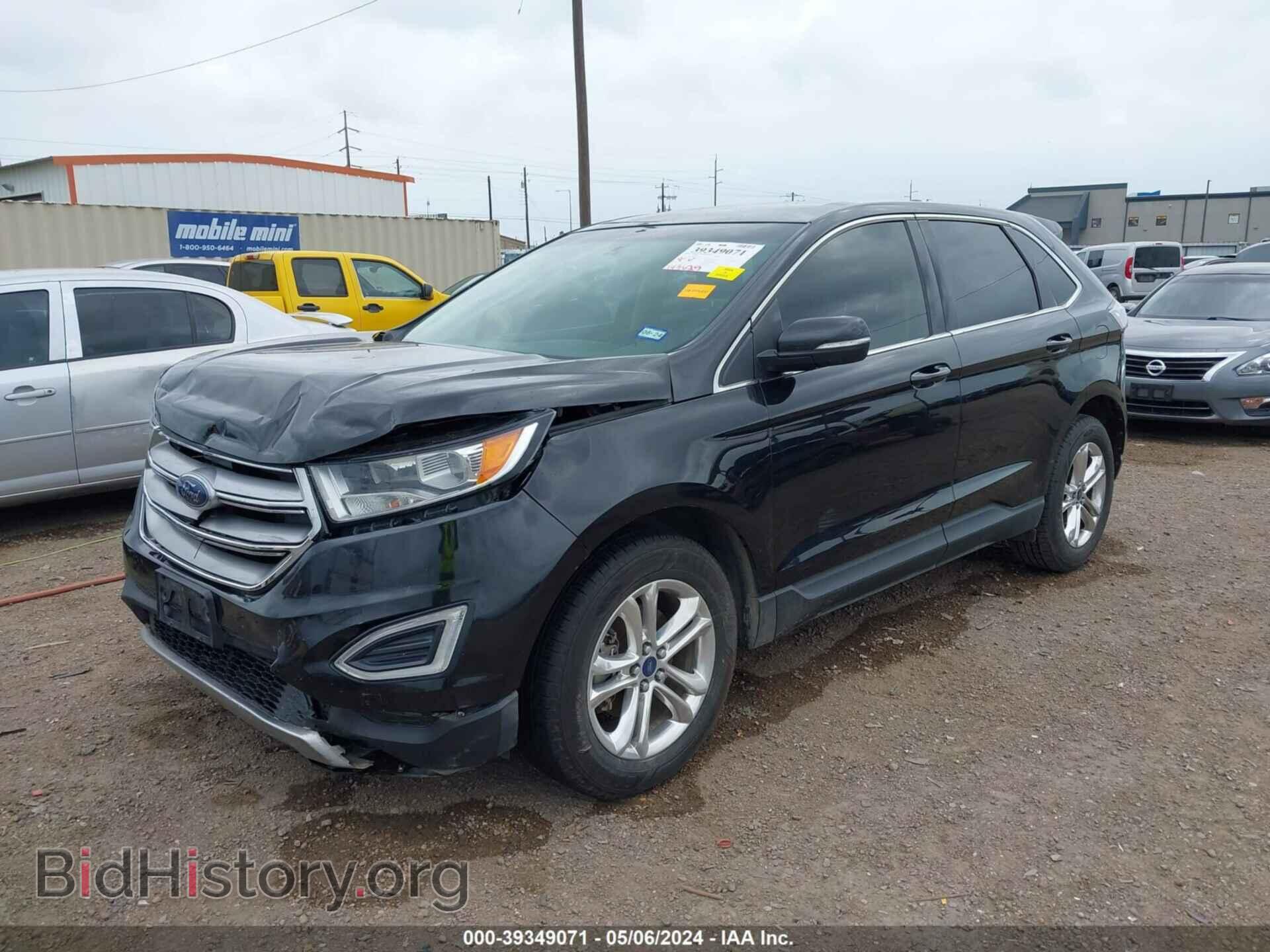 2015 FORD EDGE - VIN: 2FMTK3J85FBB12504 - Фото 2