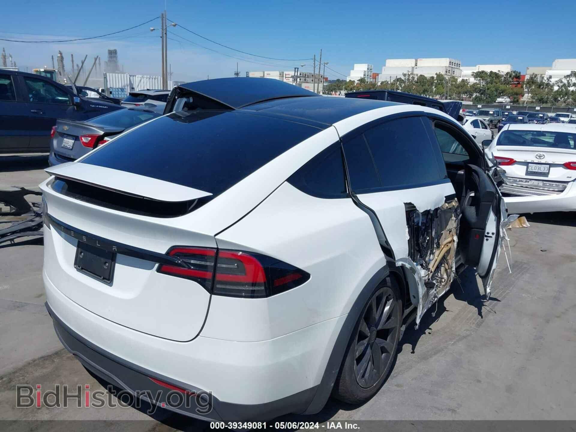 2023 TESLA MODEL X - VIN: 7SAXCBE50PF424881 - Фото 4