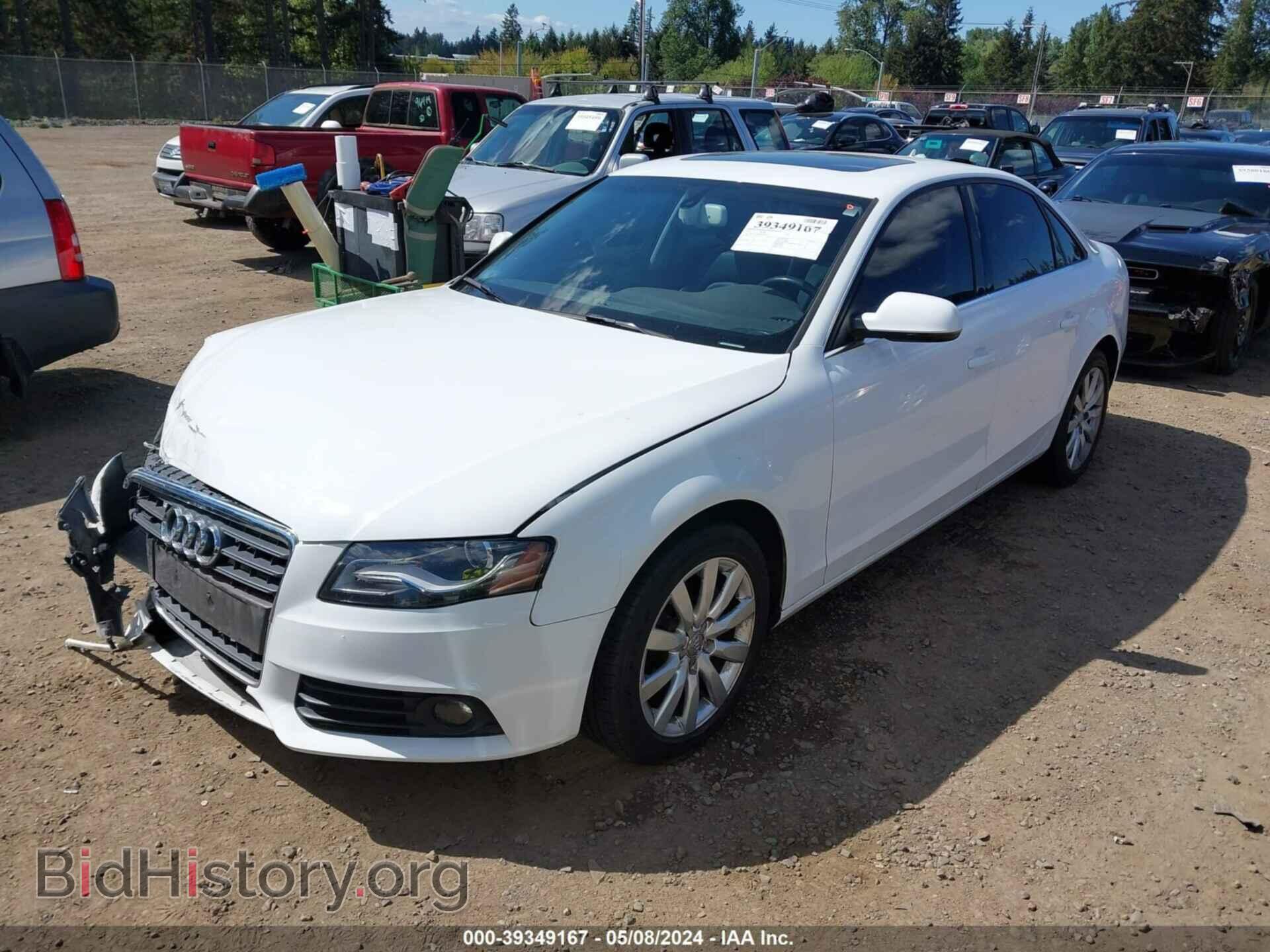 2011 AUDI A4 - VIN: WAUFFAFL0BA096741 - Фото 2