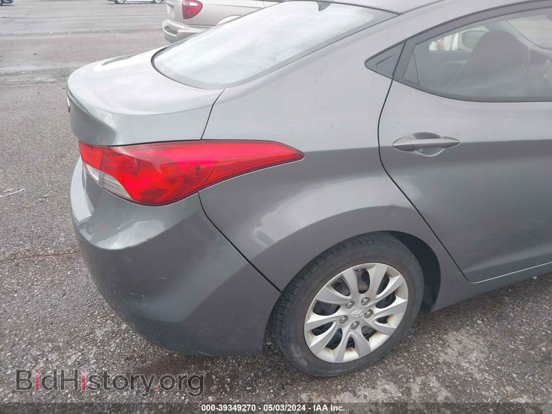 2012 HYUNDAI ELANTRA - VIN: 5NPDH4AE2CH119557 - Фото 6