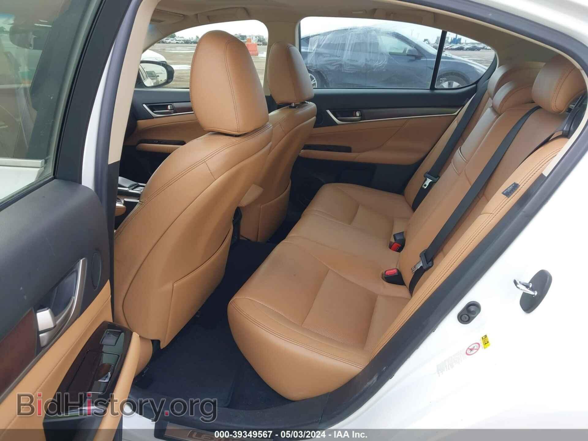 2013 LEXUS GS 350 - VIN: JTHBE1BL6D5018999 - Фото 8