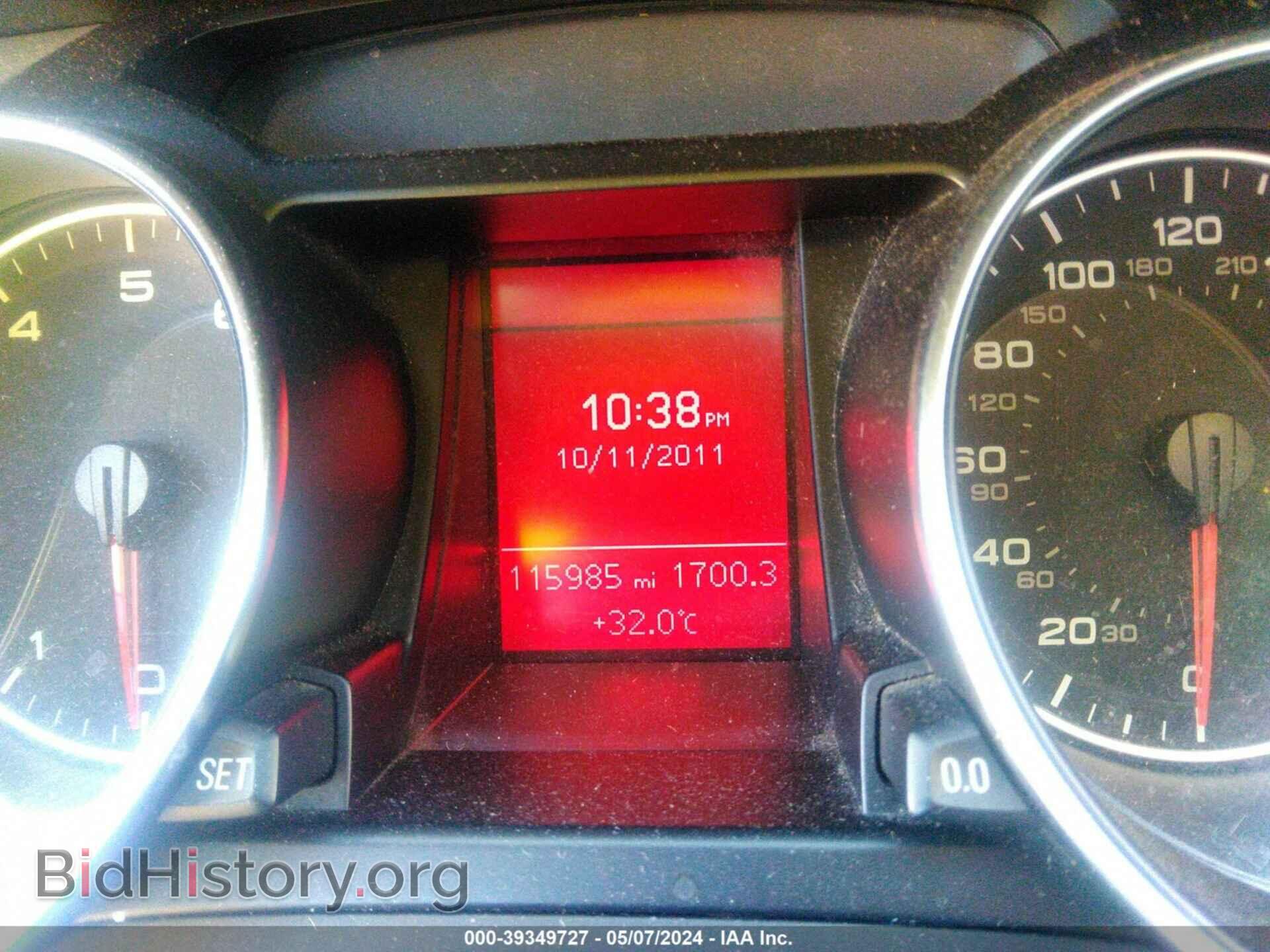 2011 AUDI A5 - VIN: WAULFAFR2BA013382 - Фото 7