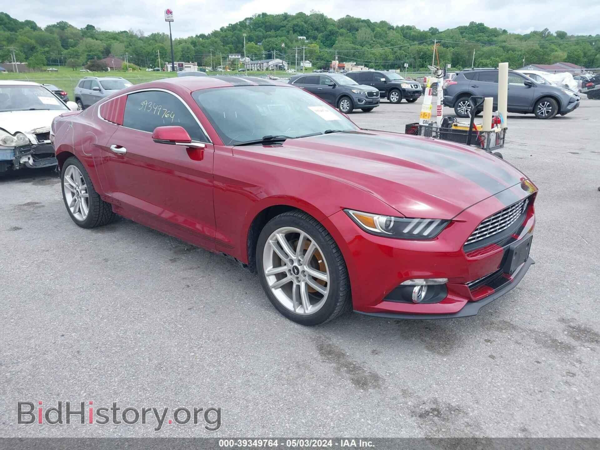 Фотография 1FA6P8TH3G5267934 - FORD MUSTANG 2016