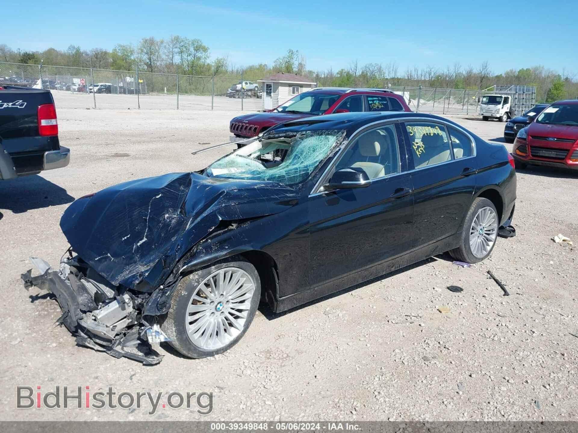 2014 BMW 328I - VIN: WBA3A5C59EP603829 - Фото 2
