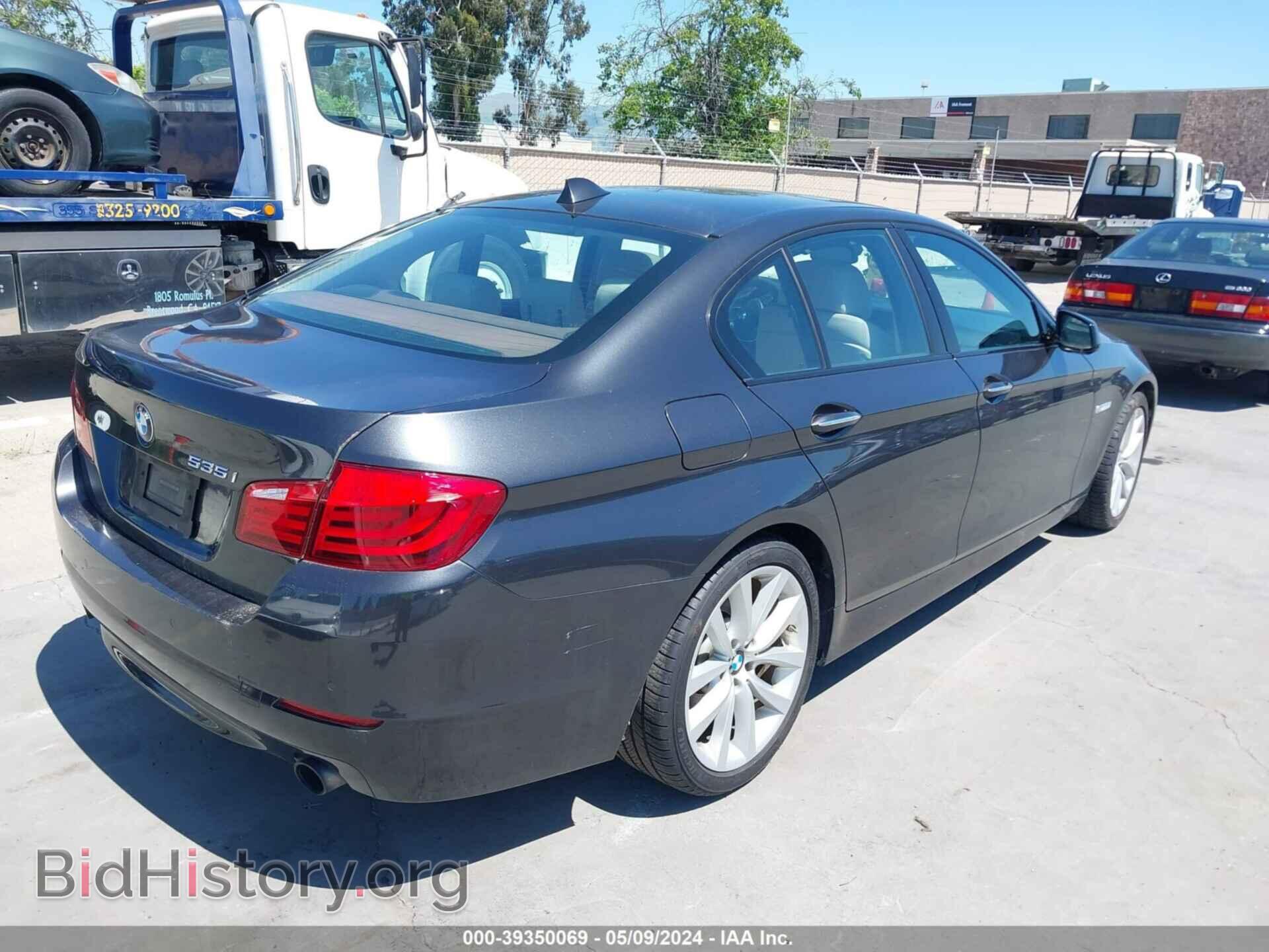 2011 BMW 535I - VIN: WBAFR7C53BC803433 - Фото 4