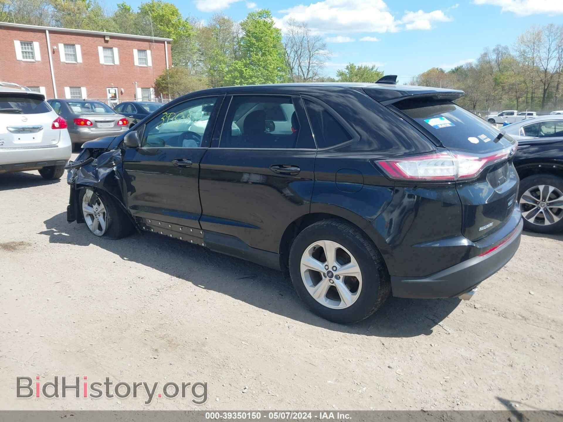 2016 FORD EDGE - VIN: 2FMPK4G99GBB14622 - Фото 3