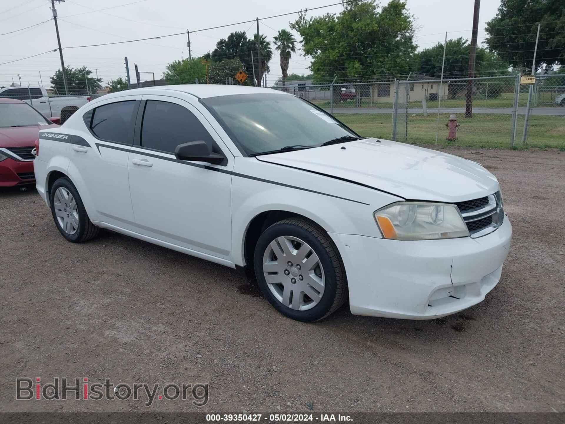 Photo 1C3CDZAB5CN325146 - DODGE AVENGER 2012