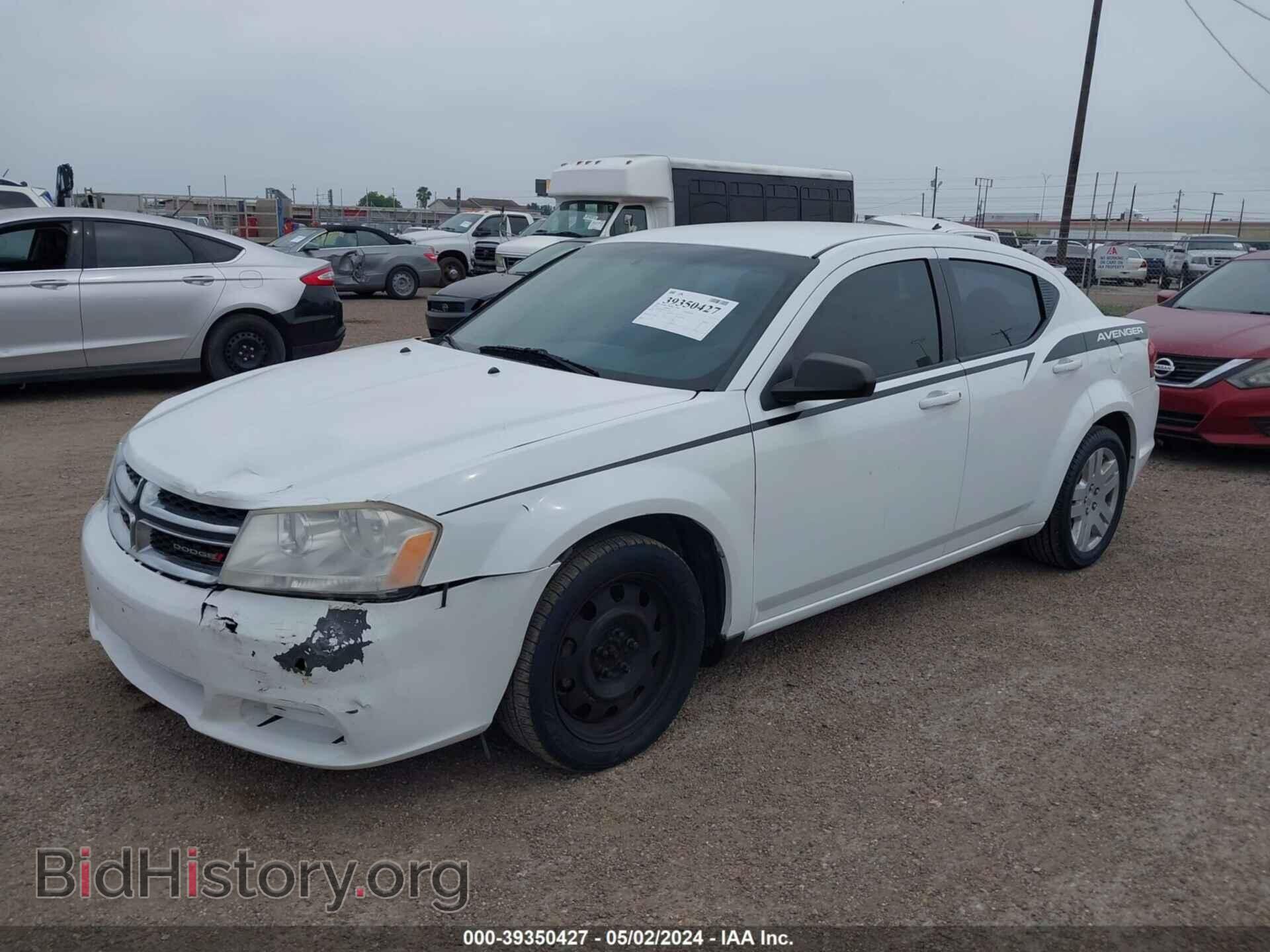 2012 DODGE AVENGER - VIN: 1C3CDZAB5CN325146 - Photo 2