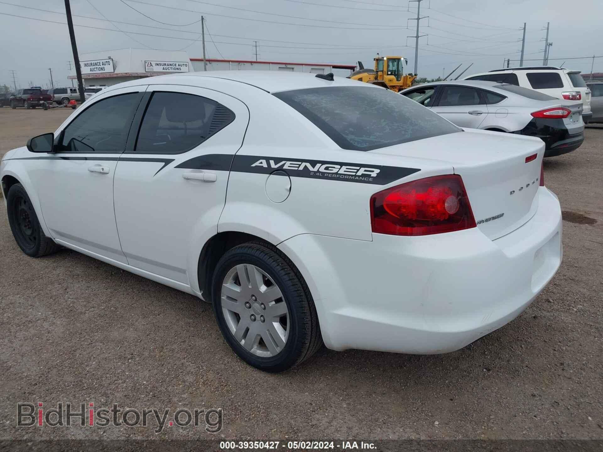 2012 DODGE AVENGER - VIN: 1C3CDZAB5CN325146 - Photo 3