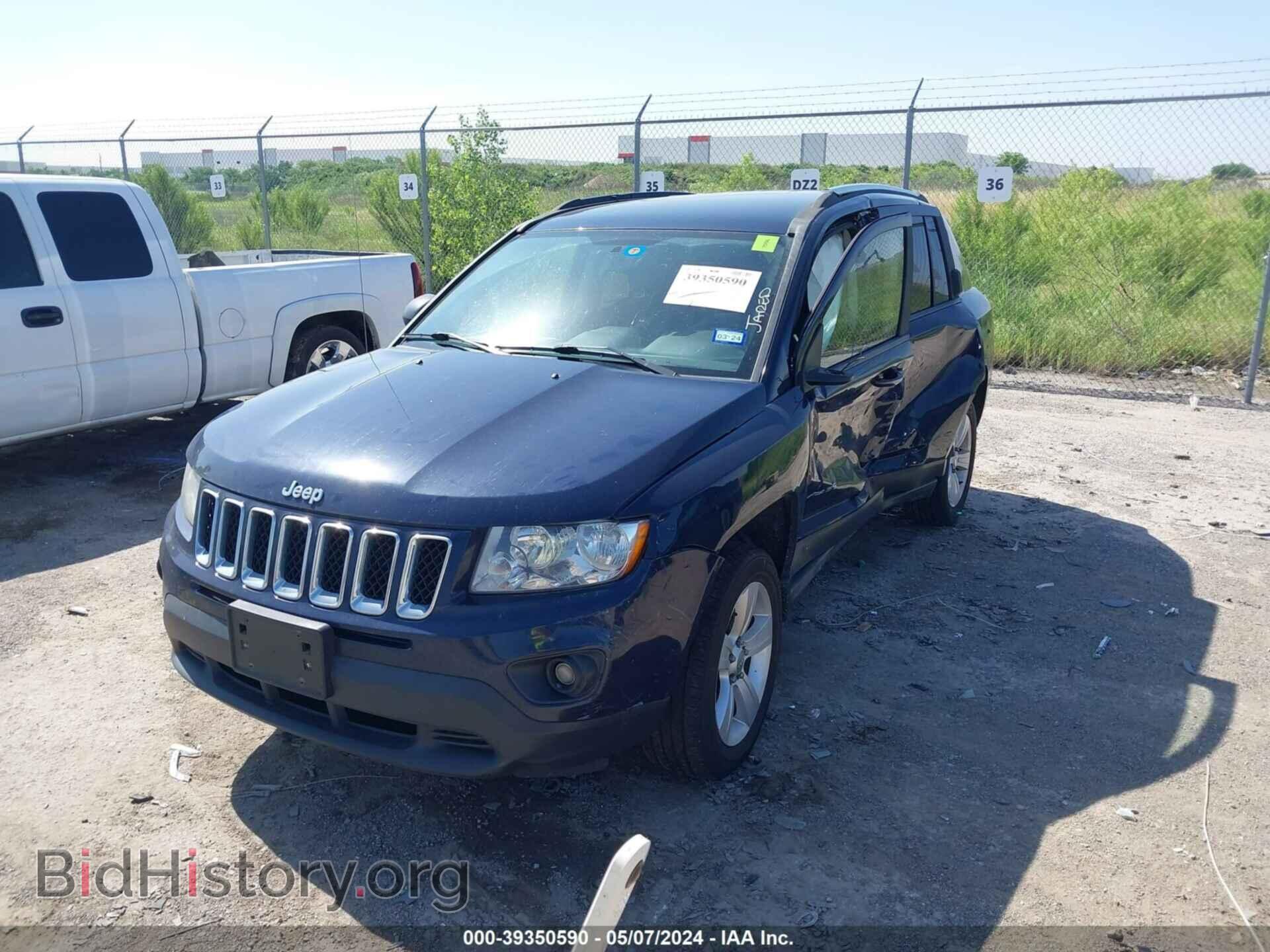 2013 JEEP COMPASS - VIN: 1C4NJCEB1DD276202 - Фото 2